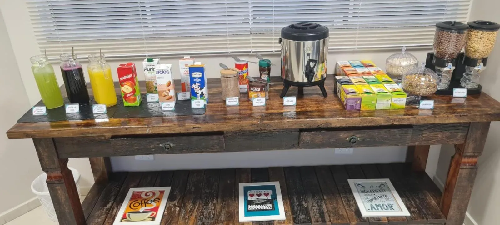 Buffet breakfast in Hotel LF by Feliciano Joaçaba