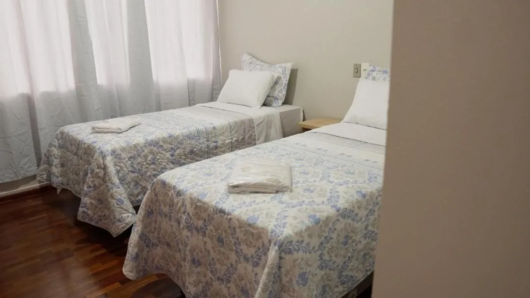 Bed in Hotel LF by Feliciano Joaçaba