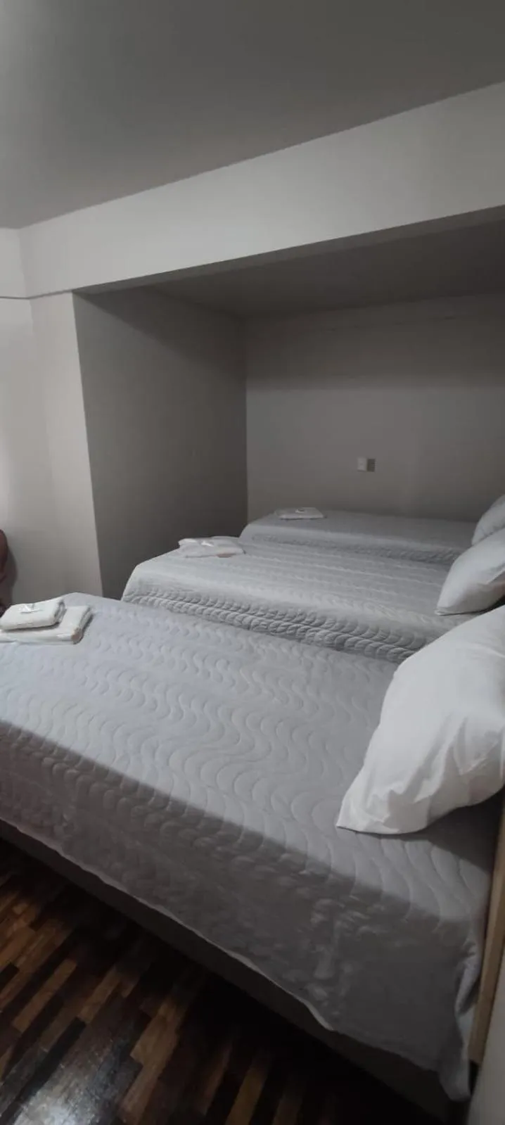 Bedroom, Bed in Hotel LF by Feliciano Joaçaba