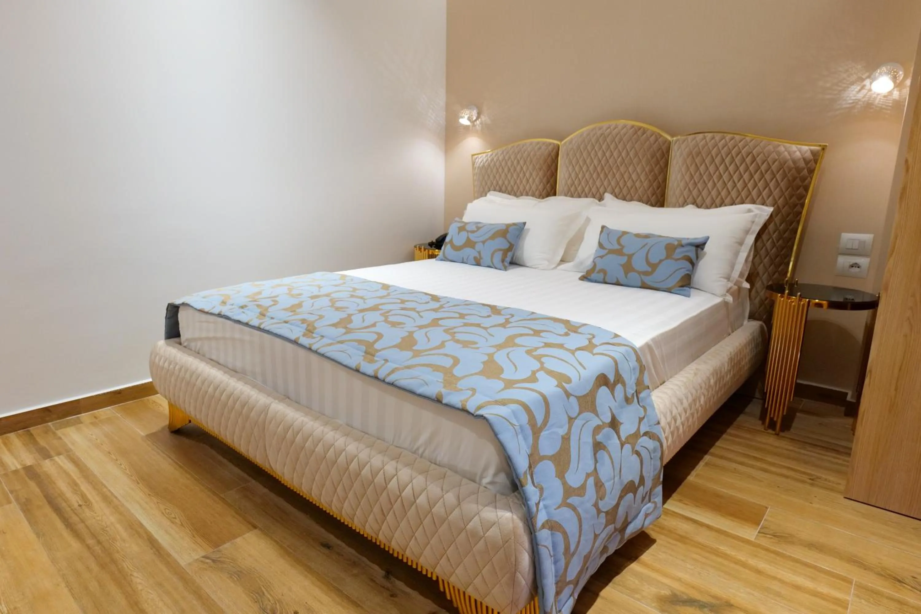 Bedroom, Bed in Bora Bora Hotel Ksamil