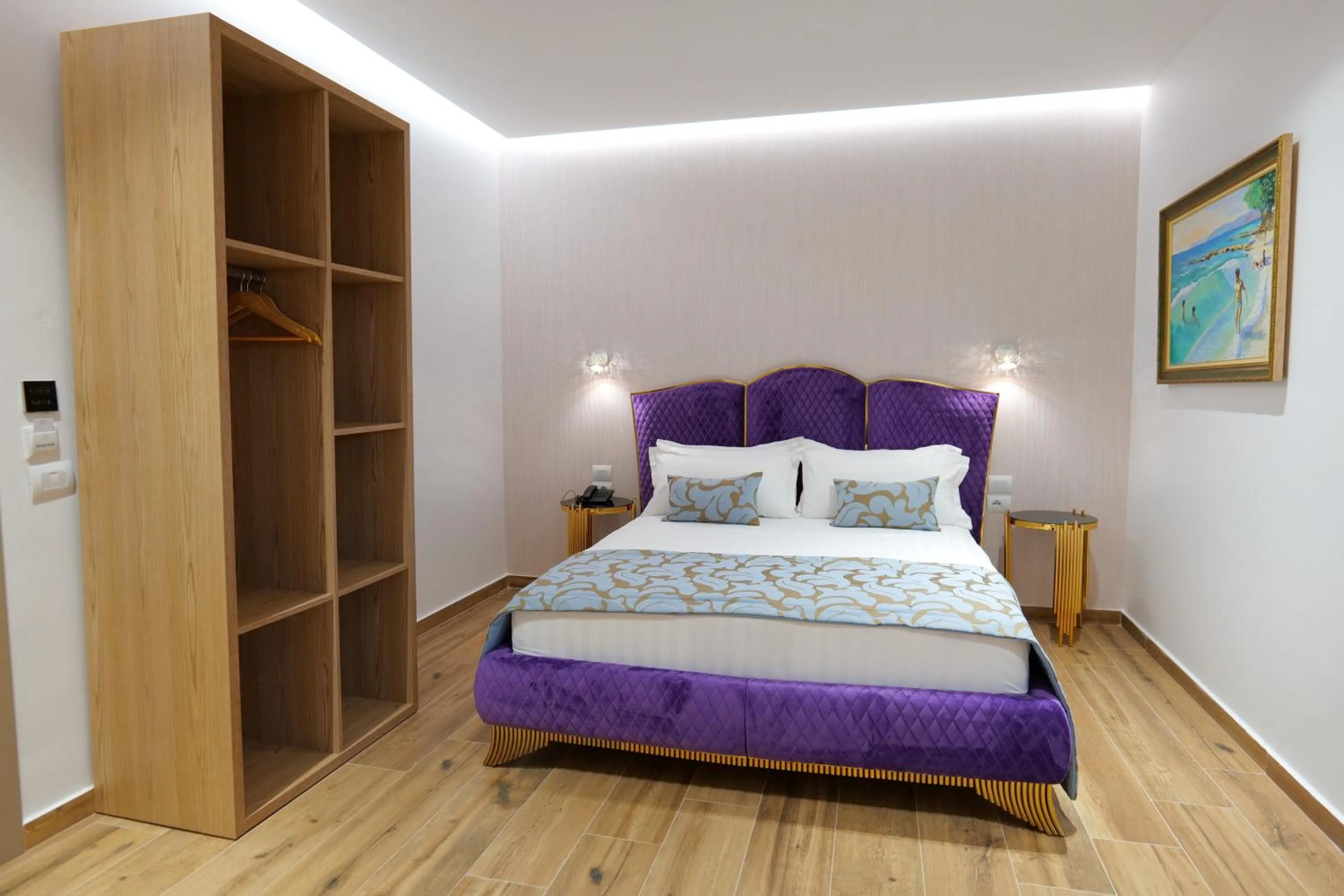 Bedroom, Bed in Bora Bora Hotel Ksamil