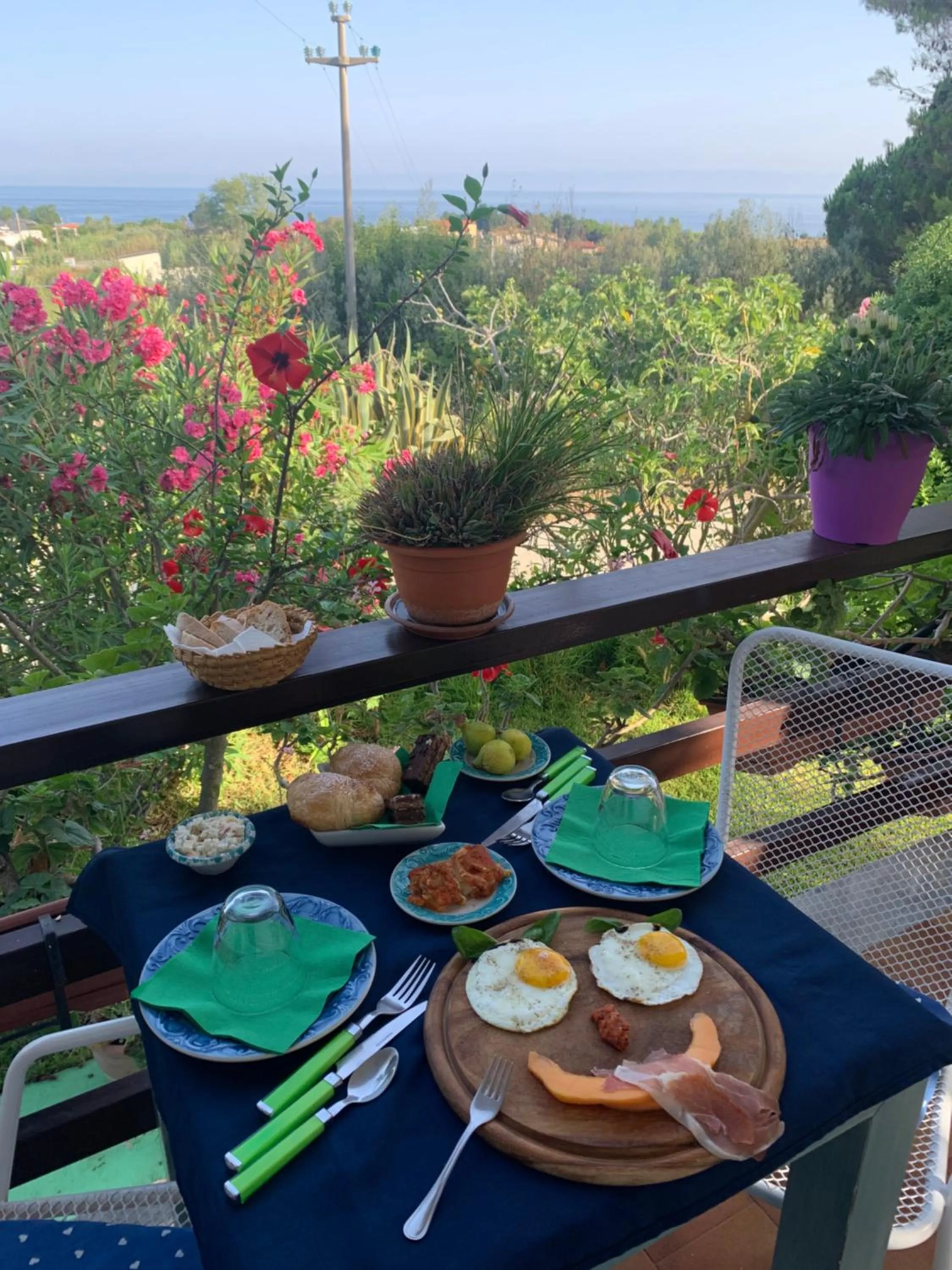 Balcony/Terrace in B&B A casa di Picci