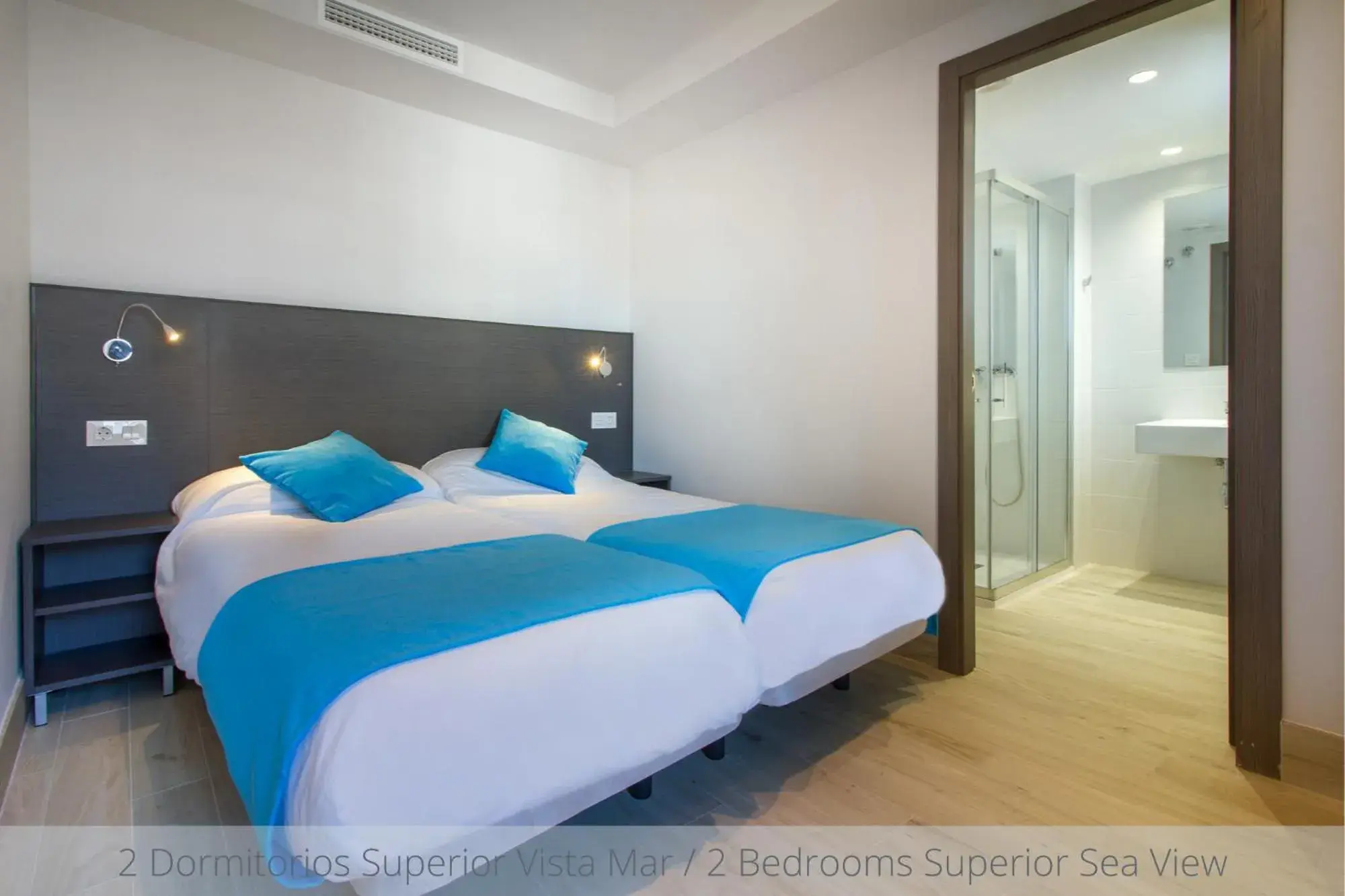 Bed in Apartamentos La Era Park Bed in Apartamentos La Era Park