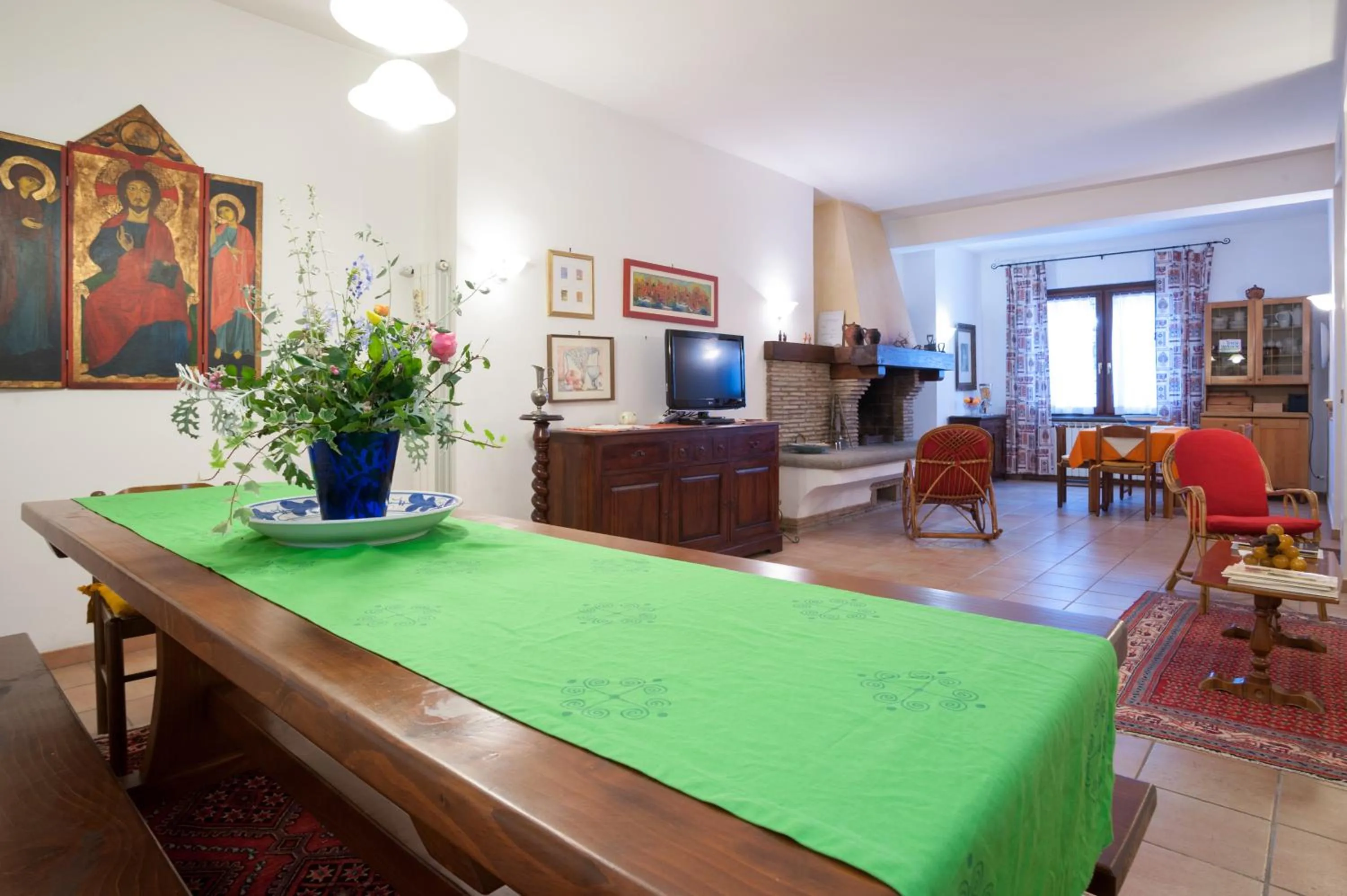 Living room in La Villa di Lucia