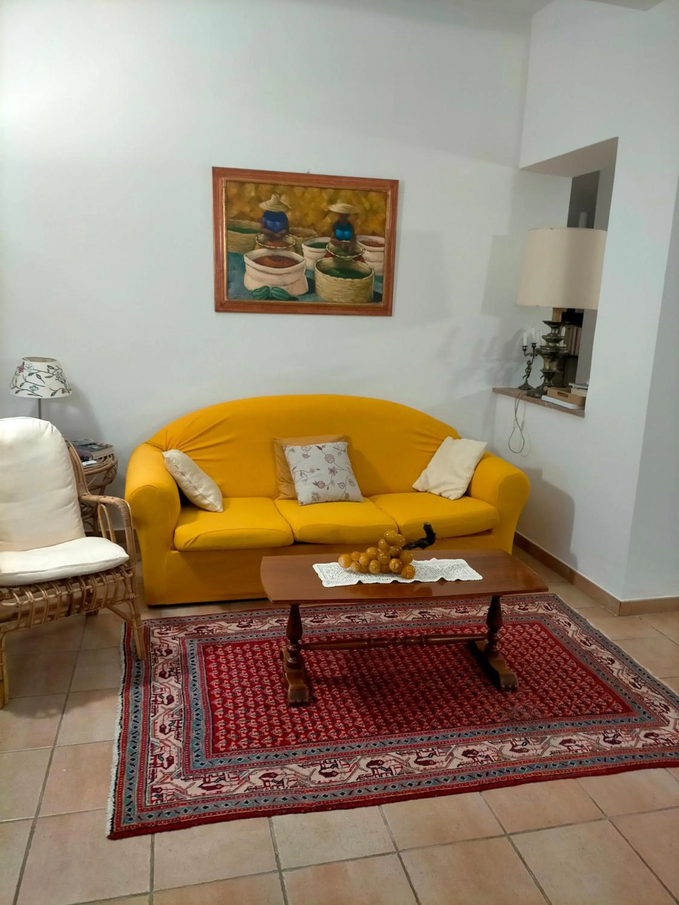 Living room in La Villa di Lucia