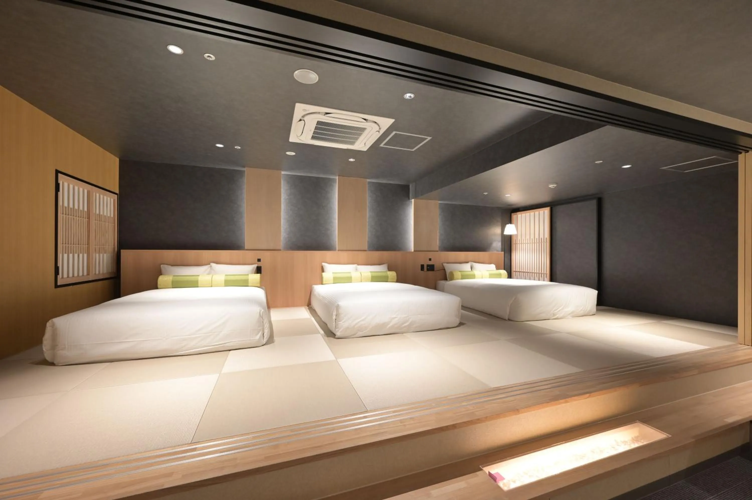 Bed in HOTEL THE7 Kumamoto