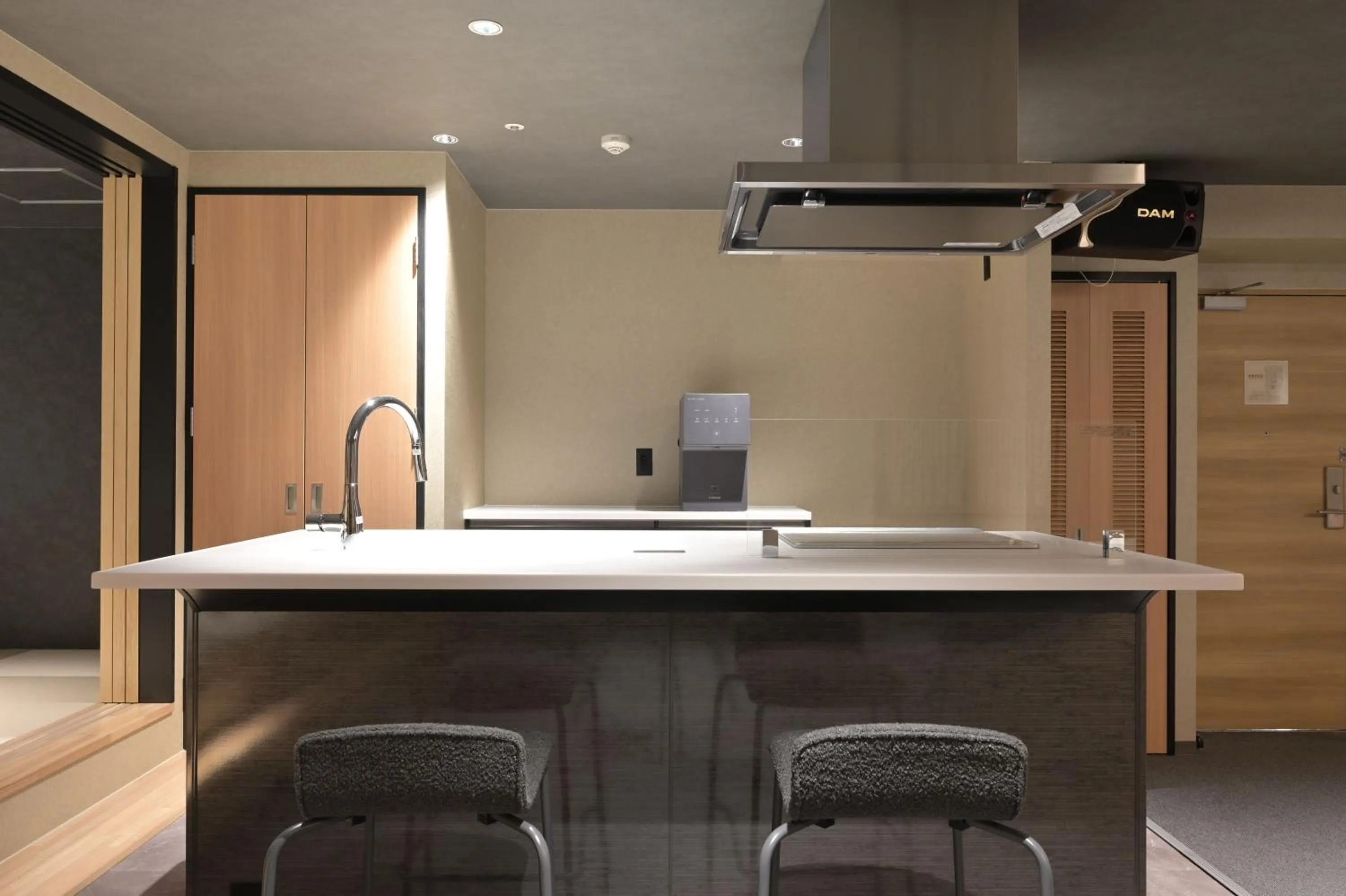 kitchen in HOTEL THE7 Kumamoto