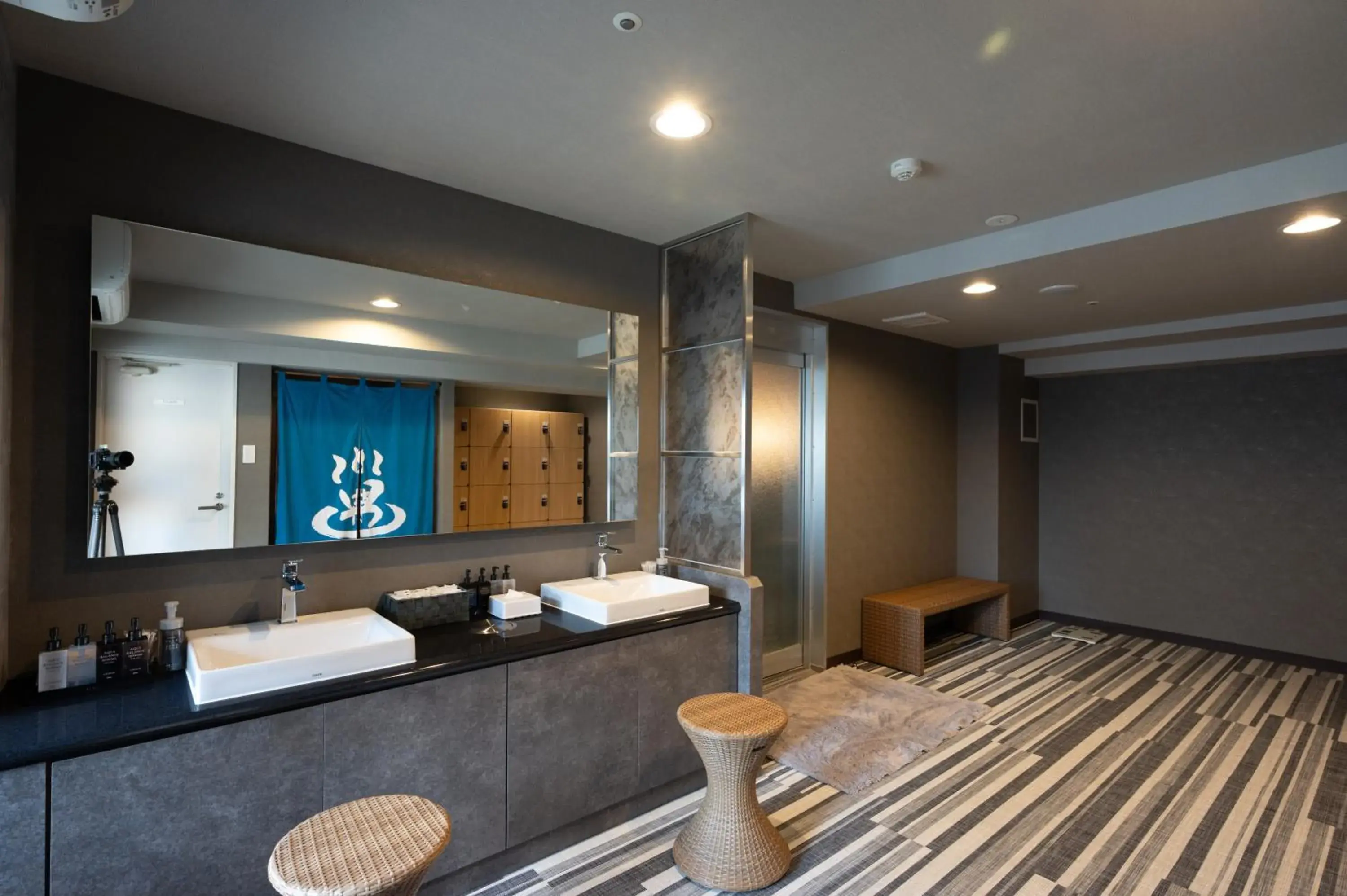 Bathroom in HOTEL THE7 Kumamoto Bathroom in HOTEL THE7 Kumamoto