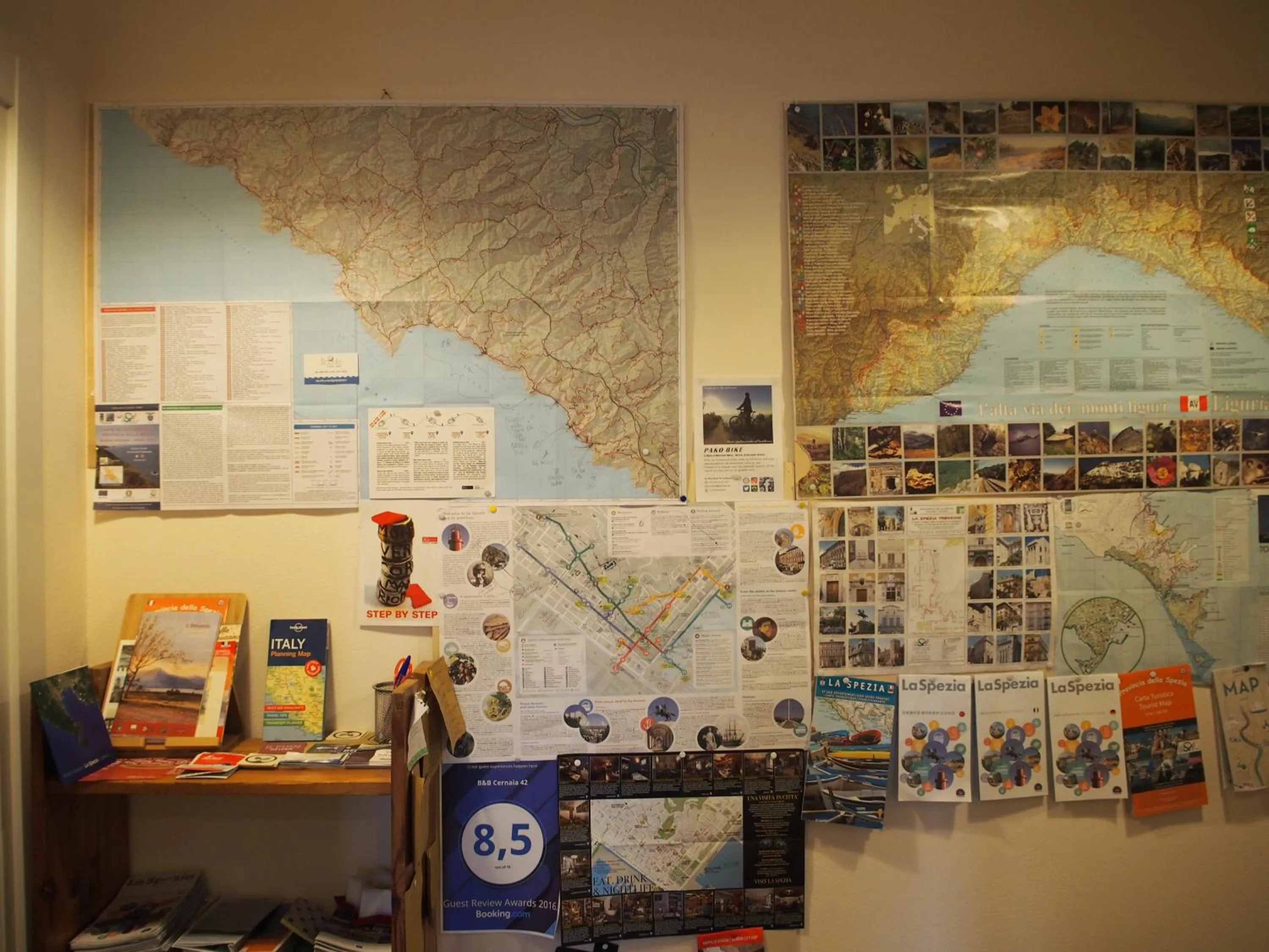 Library in B&B Cernaia 42