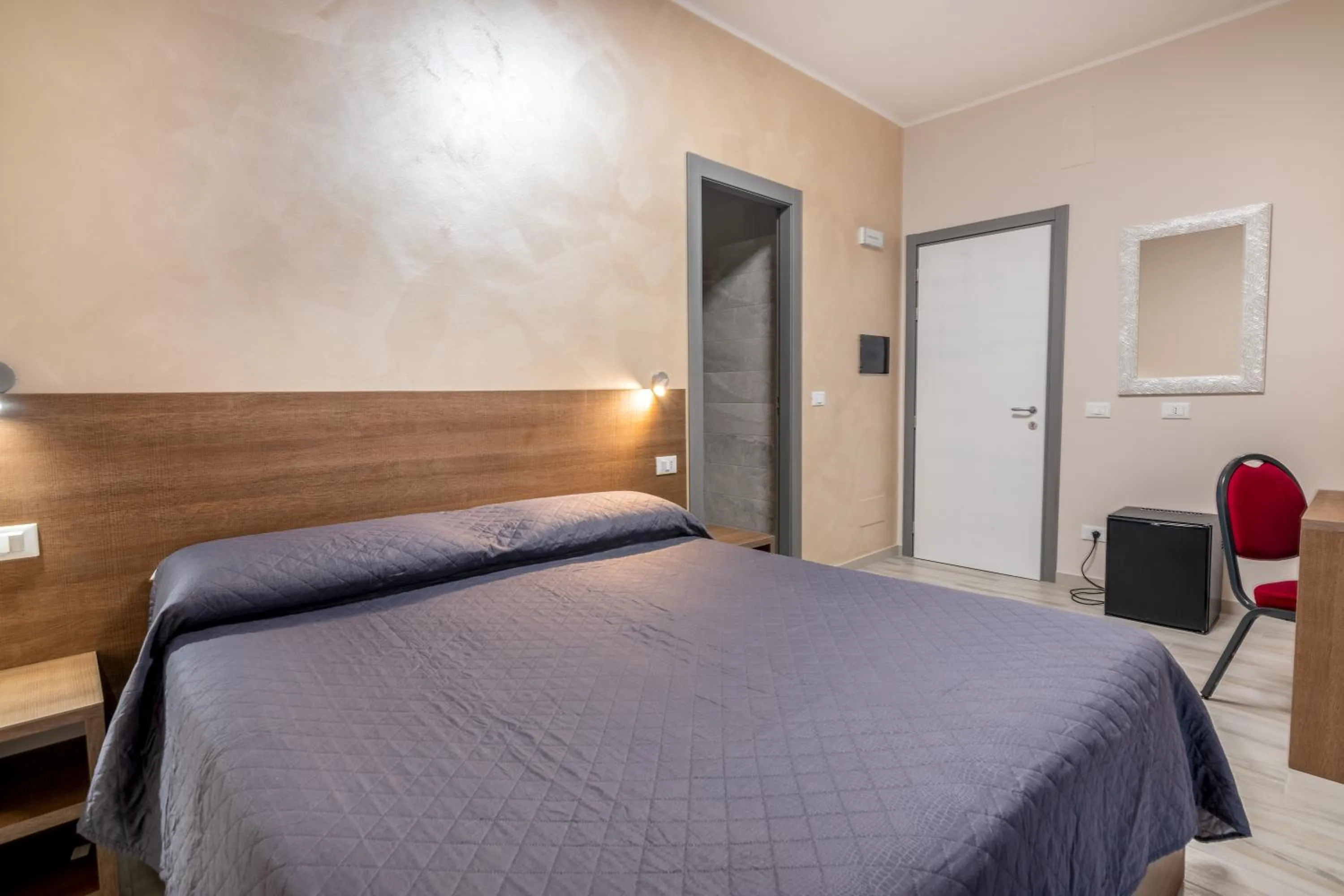 Bed in Hotel Ristorante La Mimosa