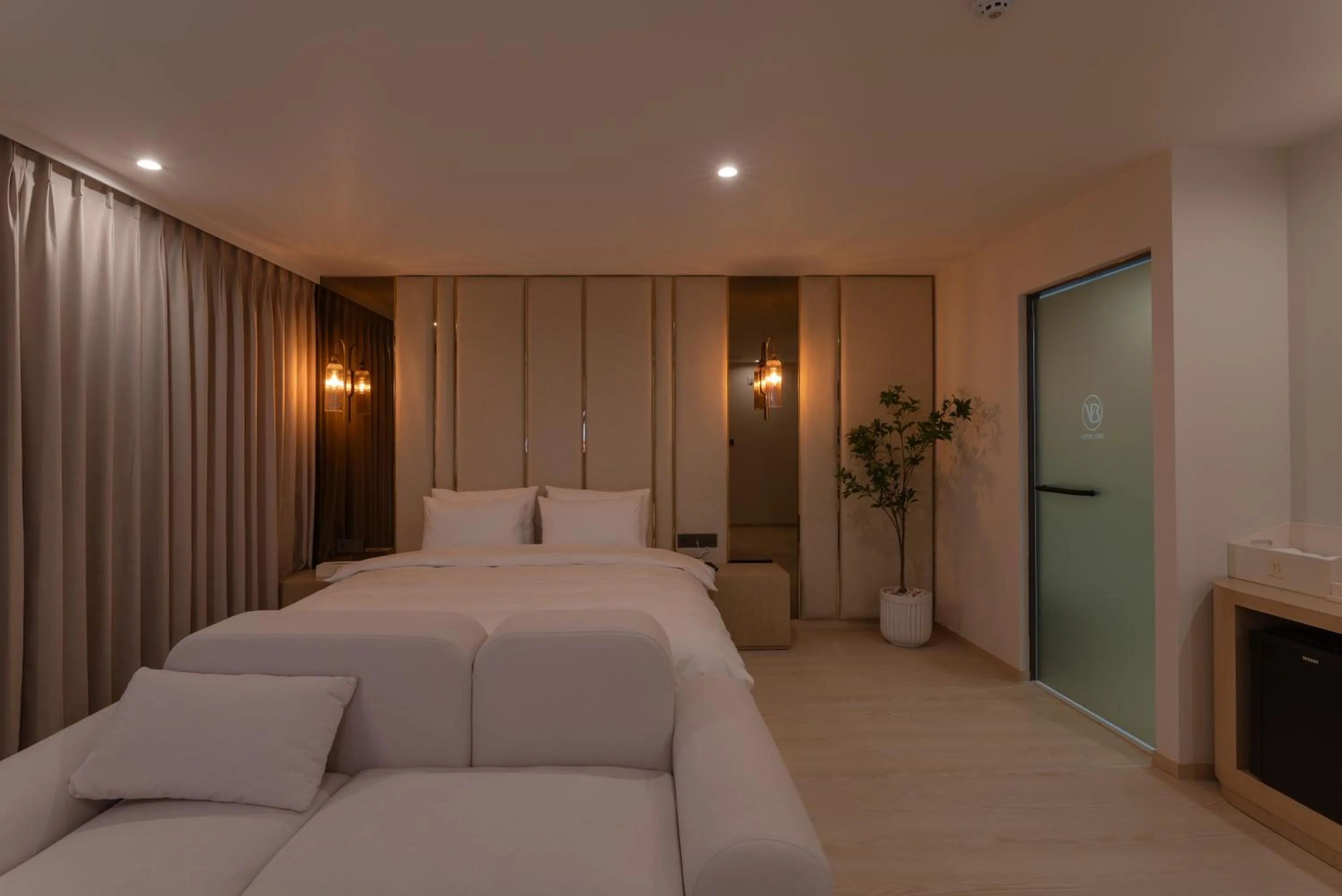 Bed in Vibe Hotel Gimhae Jangyu