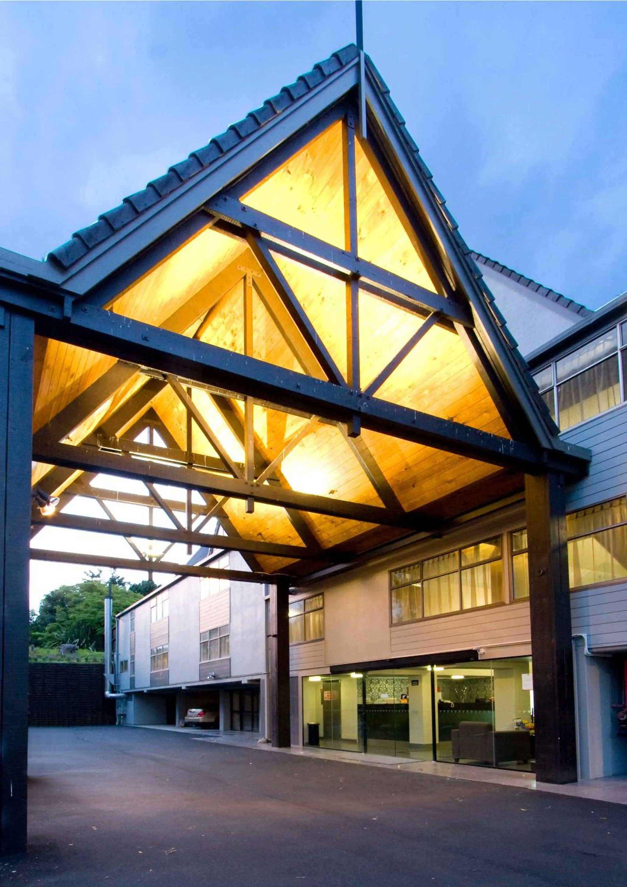 Property building in Imperial Hotel Rotorua