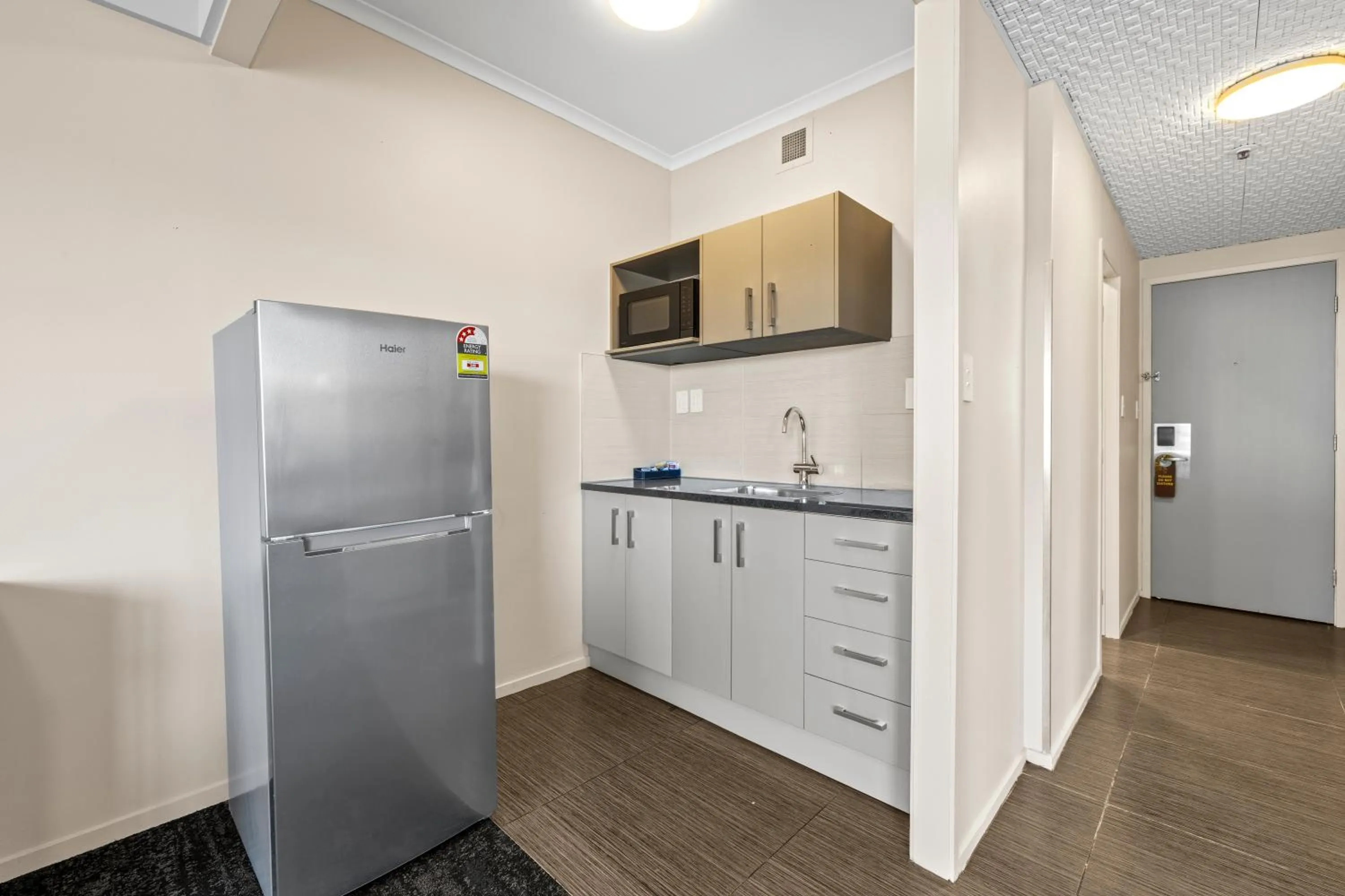 kitchen in Imperial Hotel Rotorua