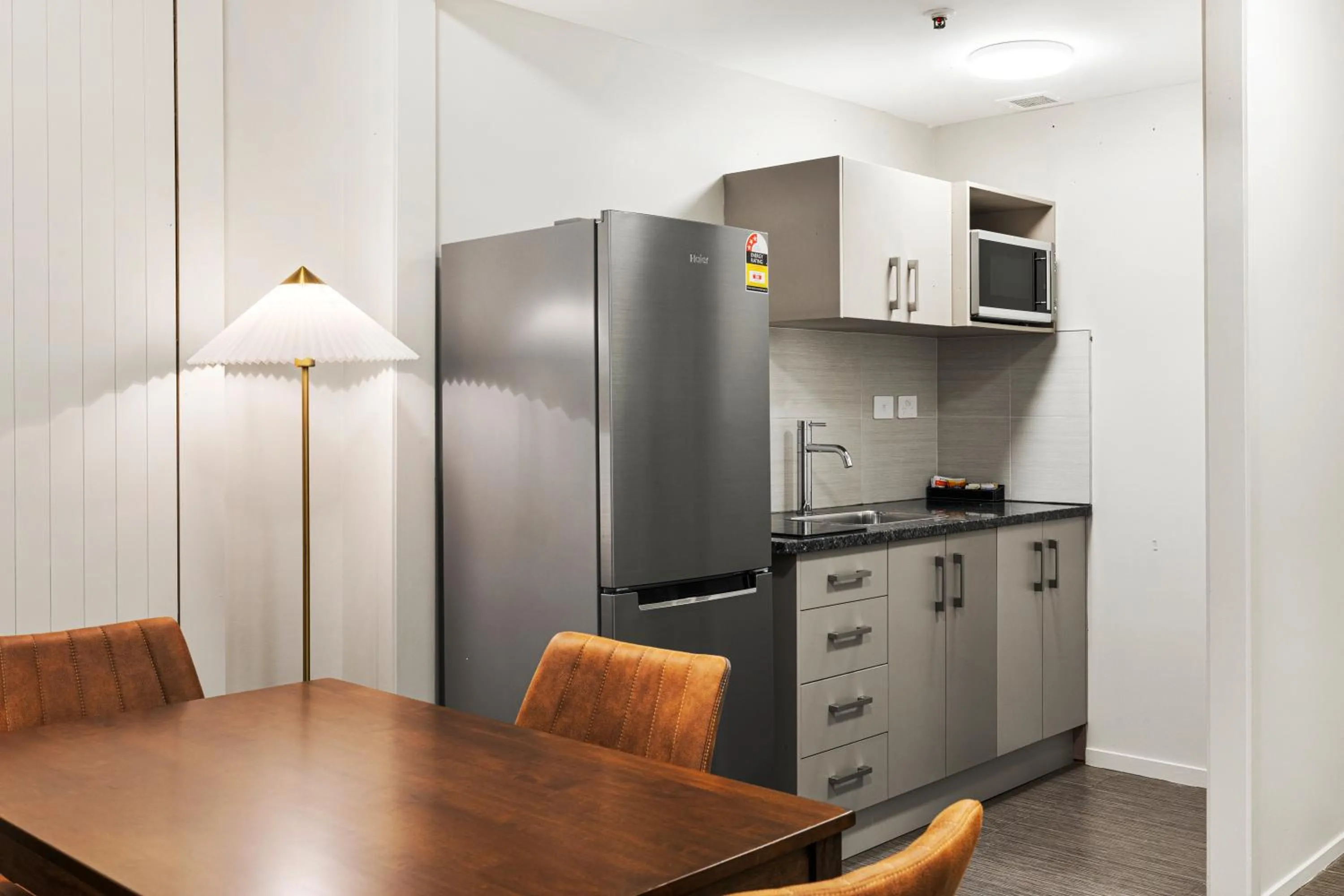 kitchen in Imperial Hotel Rotorua