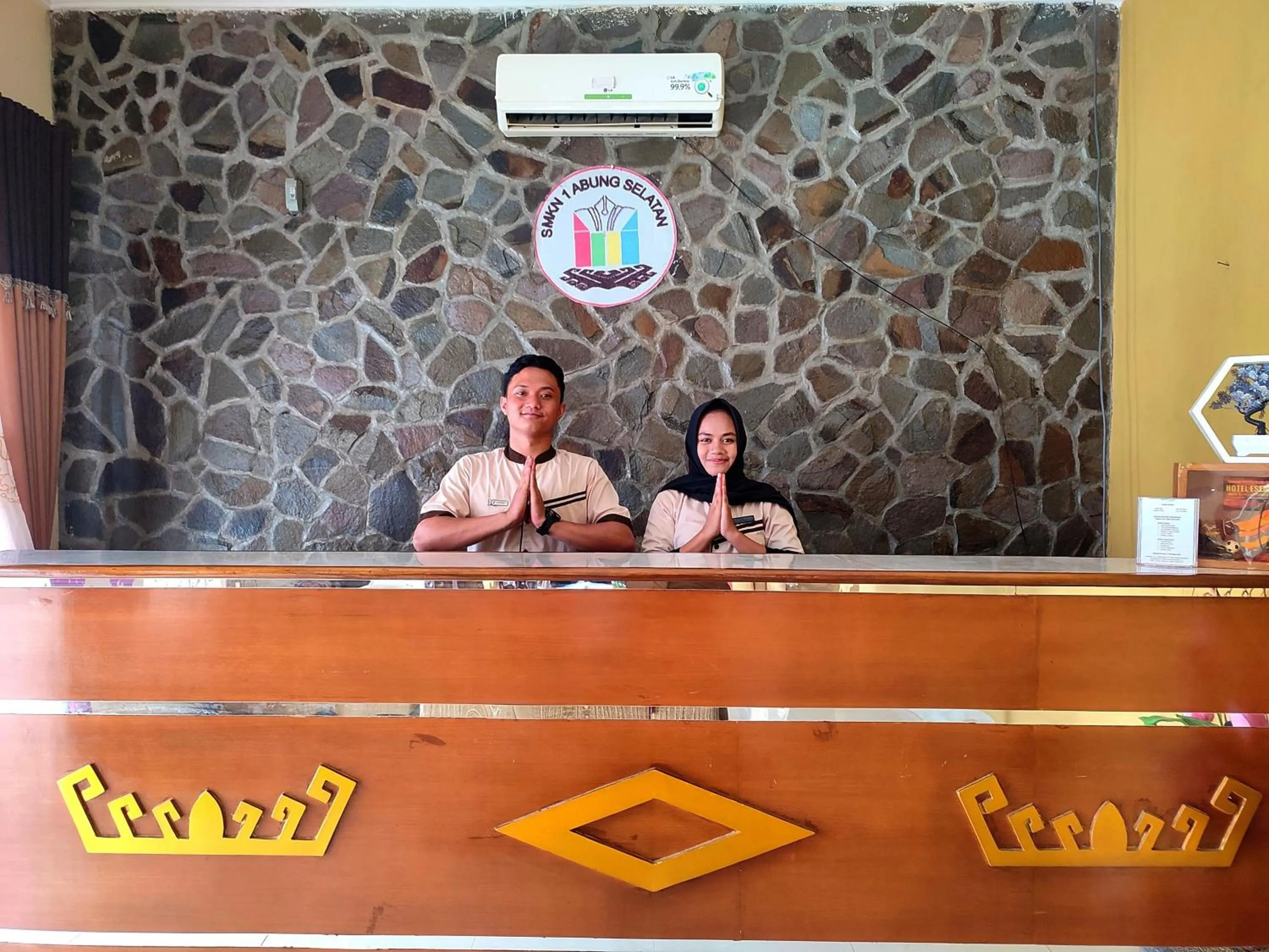 Lobby or reception in Esemka Hotel and Convention Kotabumi