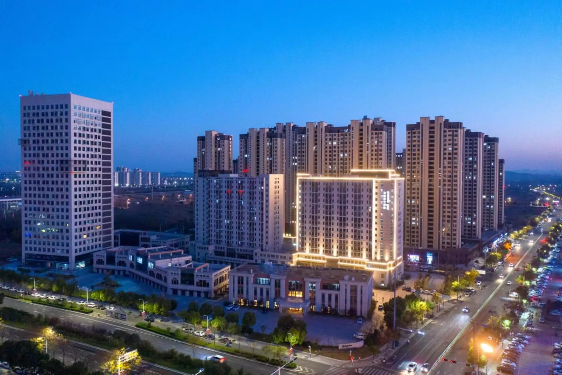 Property building in Wanda Yue Hotel Bengbu South Station