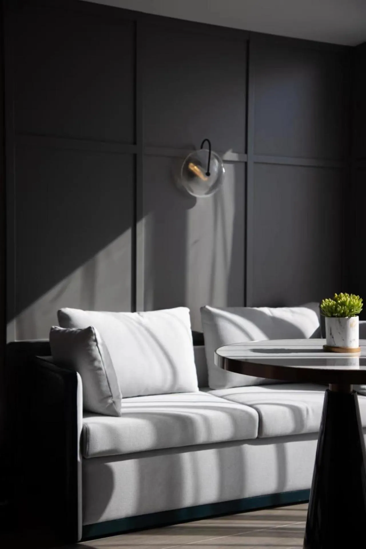 Seating area in Wanda Yue Hotel Bengbu South Station