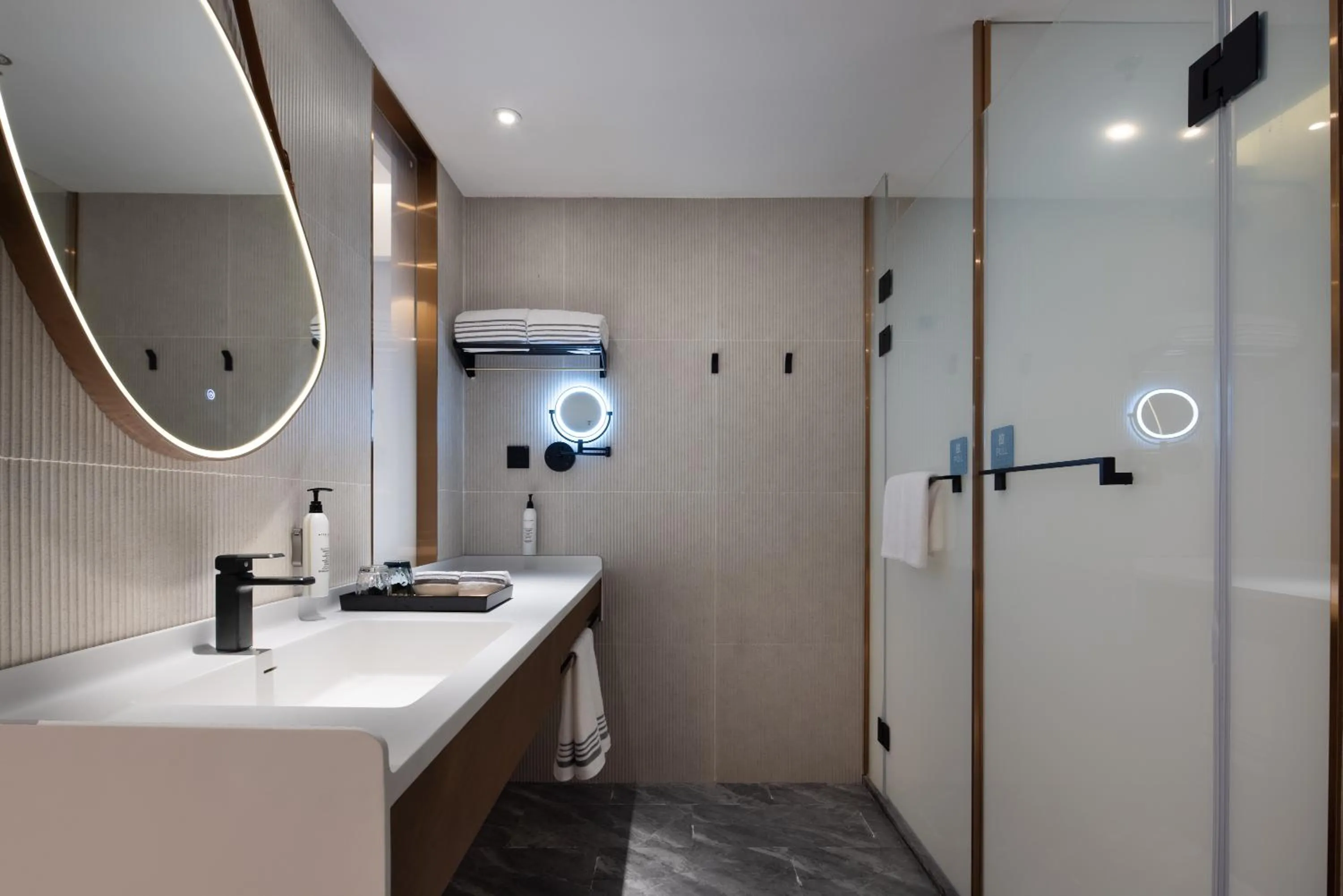 Shower in Wanda Yue Hotel Bengbu South Station