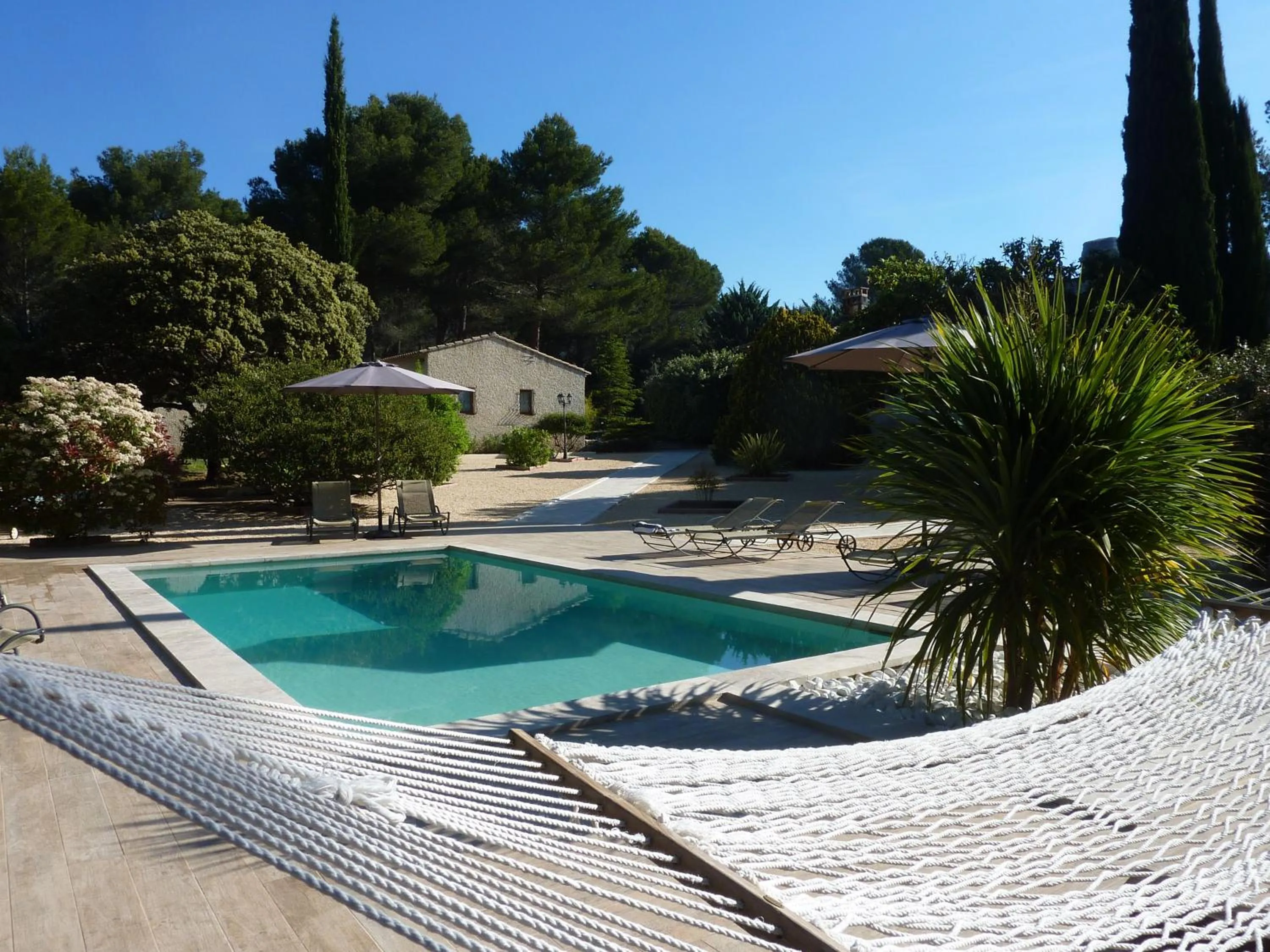 Swimming pool in Les Mazets du Luberon