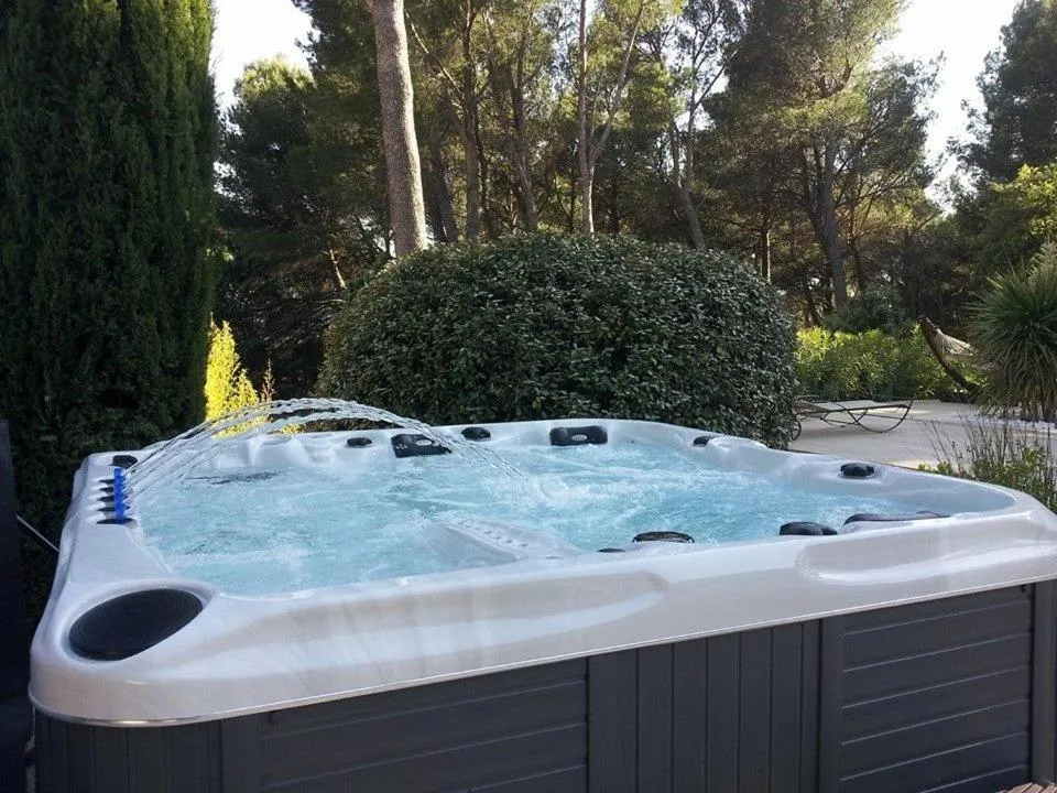 Hot Tub in Les Mazets du Luberon