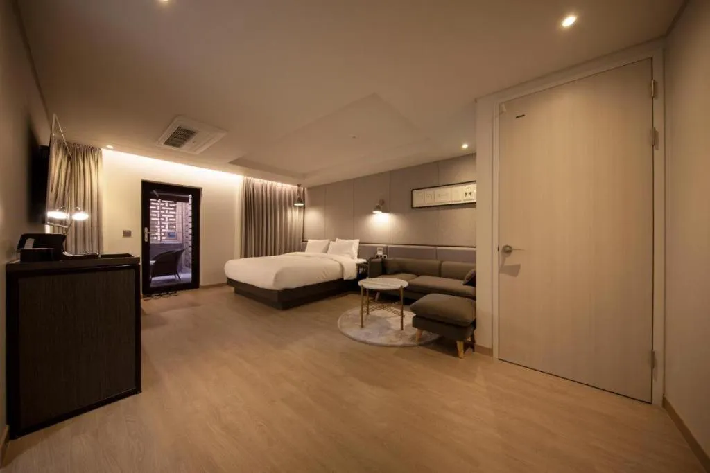 Bed in Hound Hotel Yeonsan