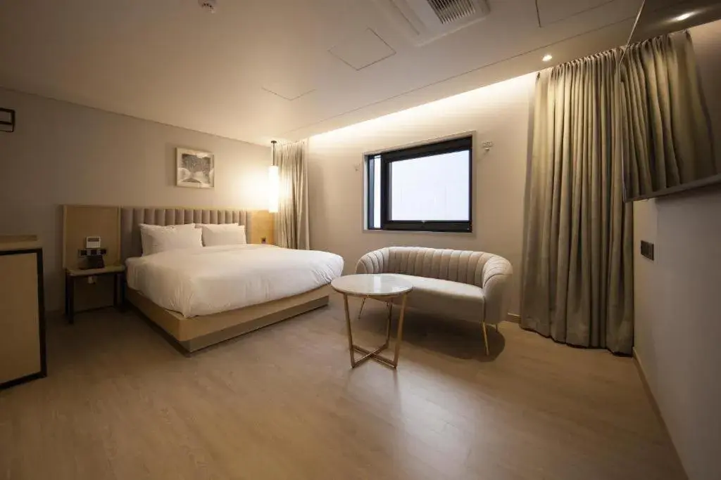 Bed in Hound Hotel Yeonsan Bed in Hound Hotel Yeonsan