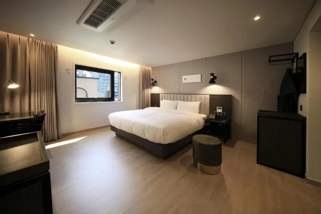 Bed in Hound Hotel Yeonsan Bed in Hound Hotel Yeonsan