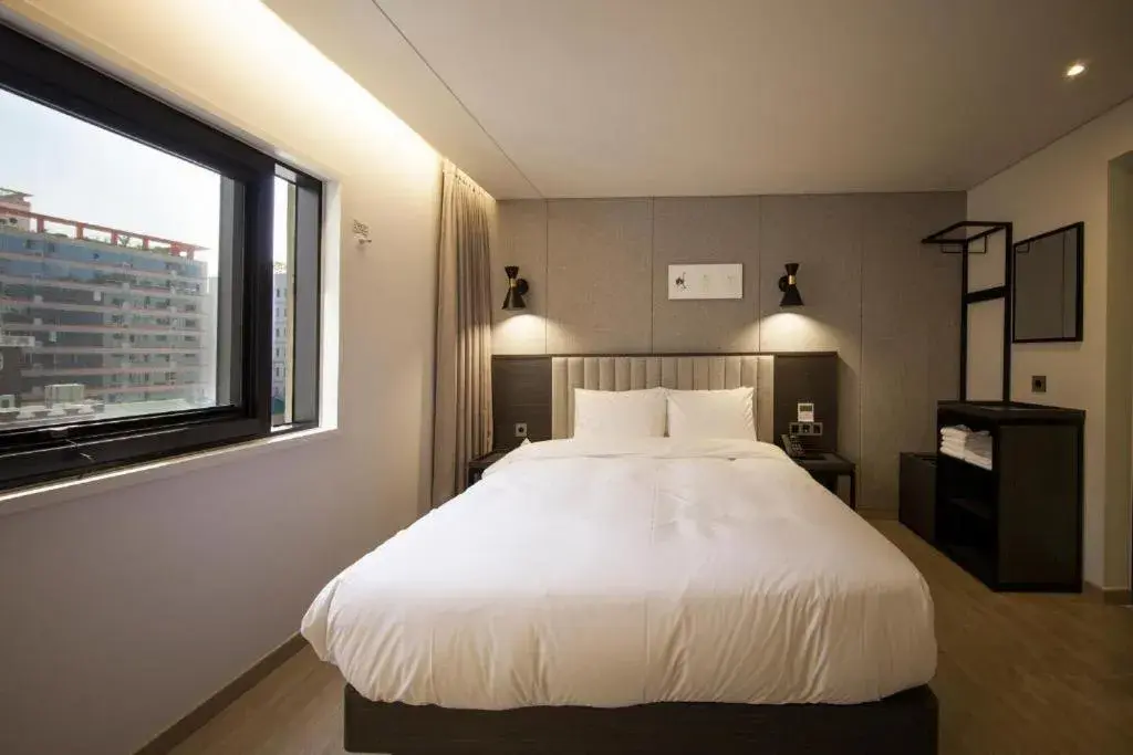 Bed in Hound Hotel Yeonsan Bed in Hound Hotel Yeonsan