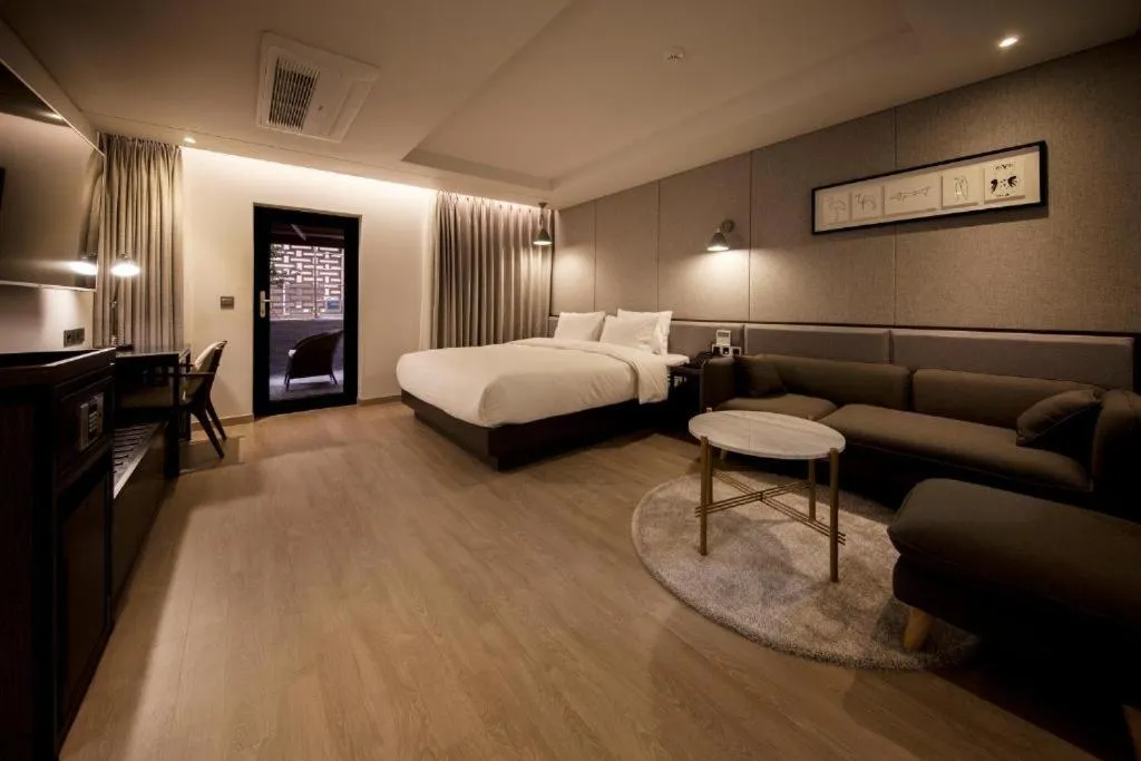 Bed in Hound Hotel Yeonsan