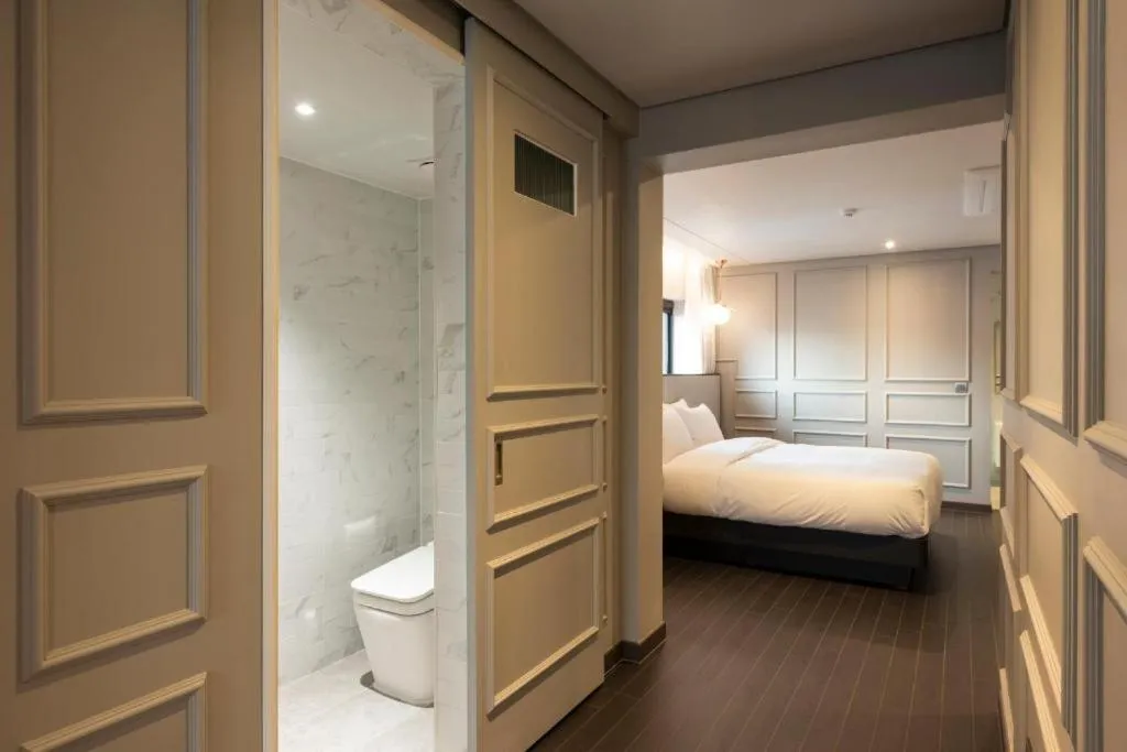 Bed in Hound Hotel Yeonsan