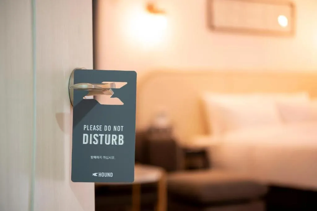 Bed in Hound Hotel Yeonsan