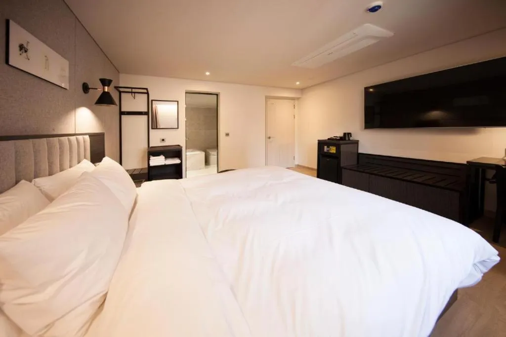 Bed in Hound Hotel Yeonsan