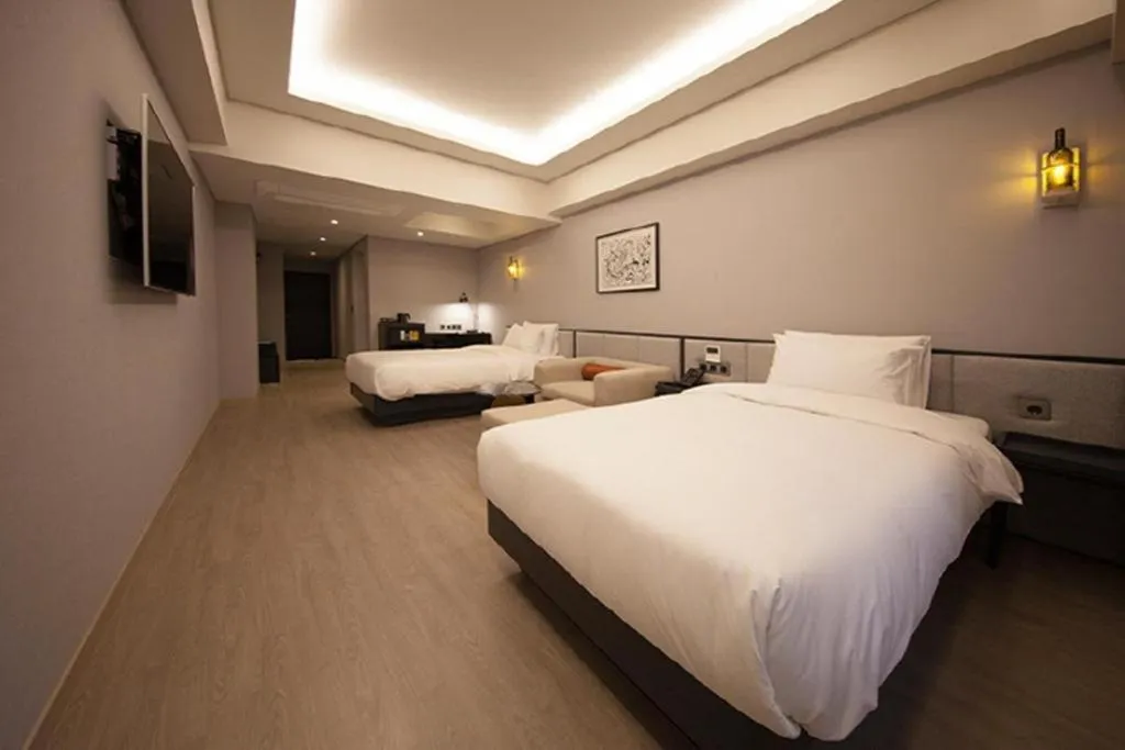 Bed in Hound Hotel Yeonsan