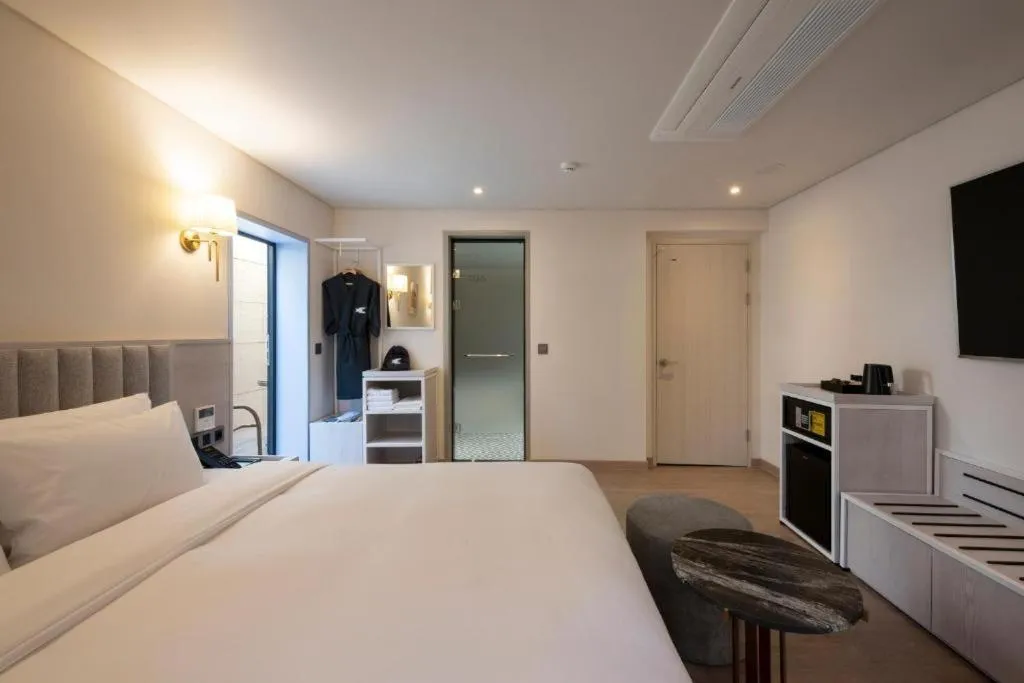 Bed in Hound Hotel Yeonsan