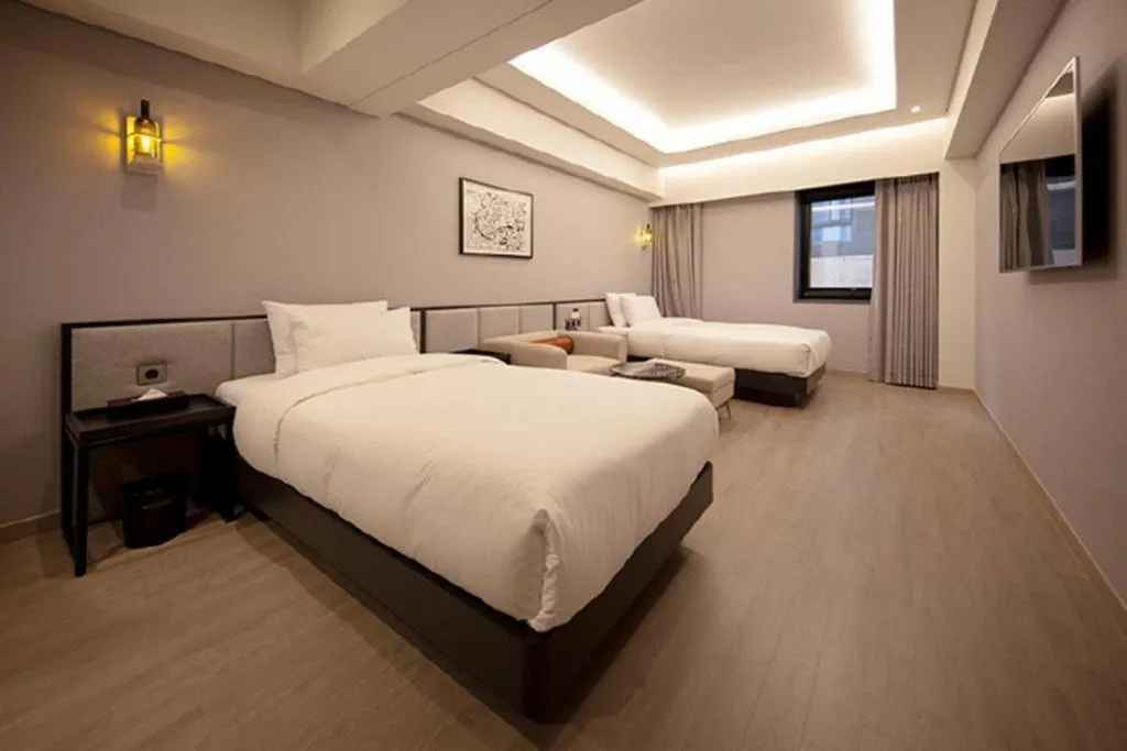 Bed in Hound Hotel Yeonsan