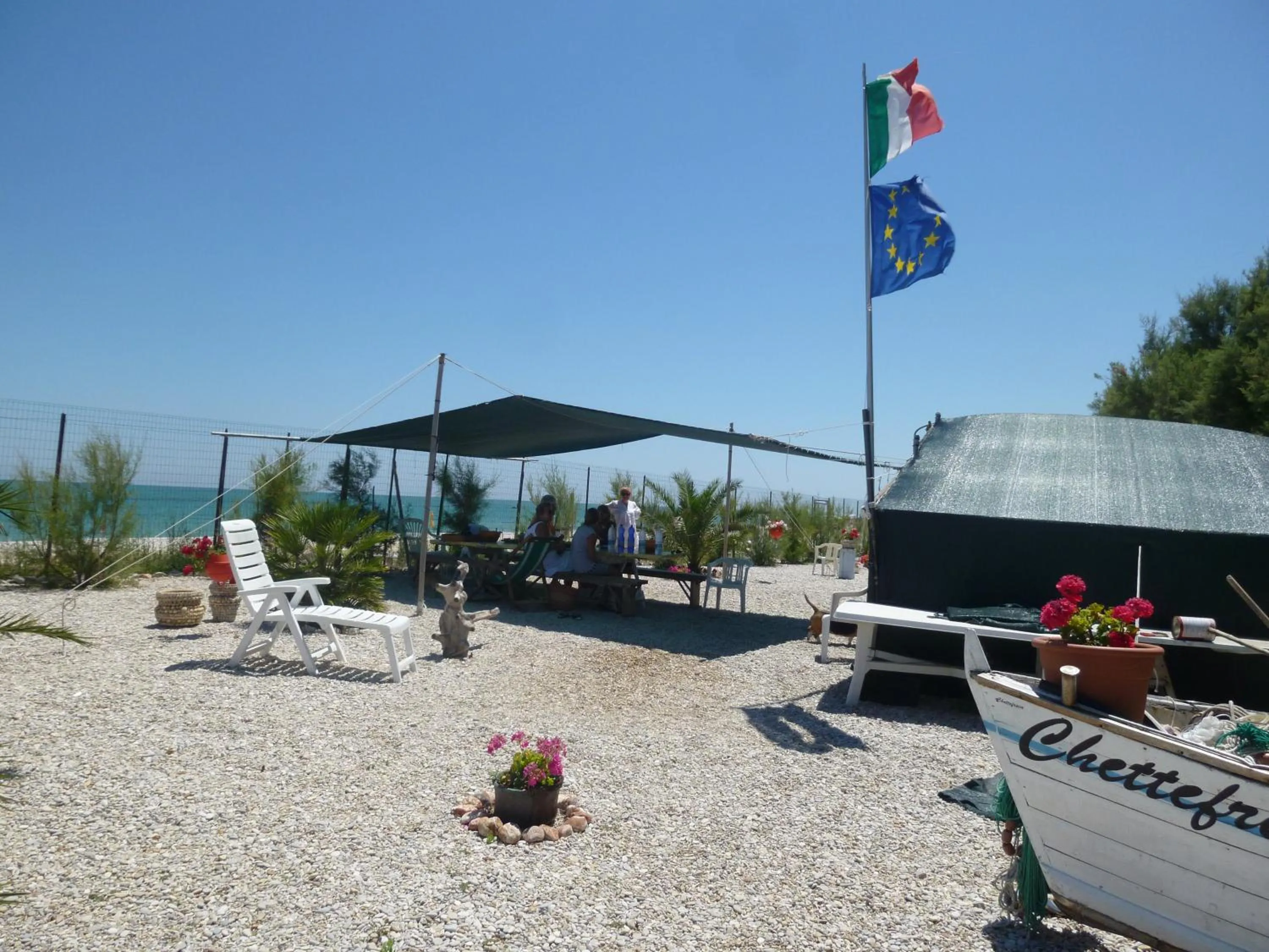 Beach in Villa Mirella Beach