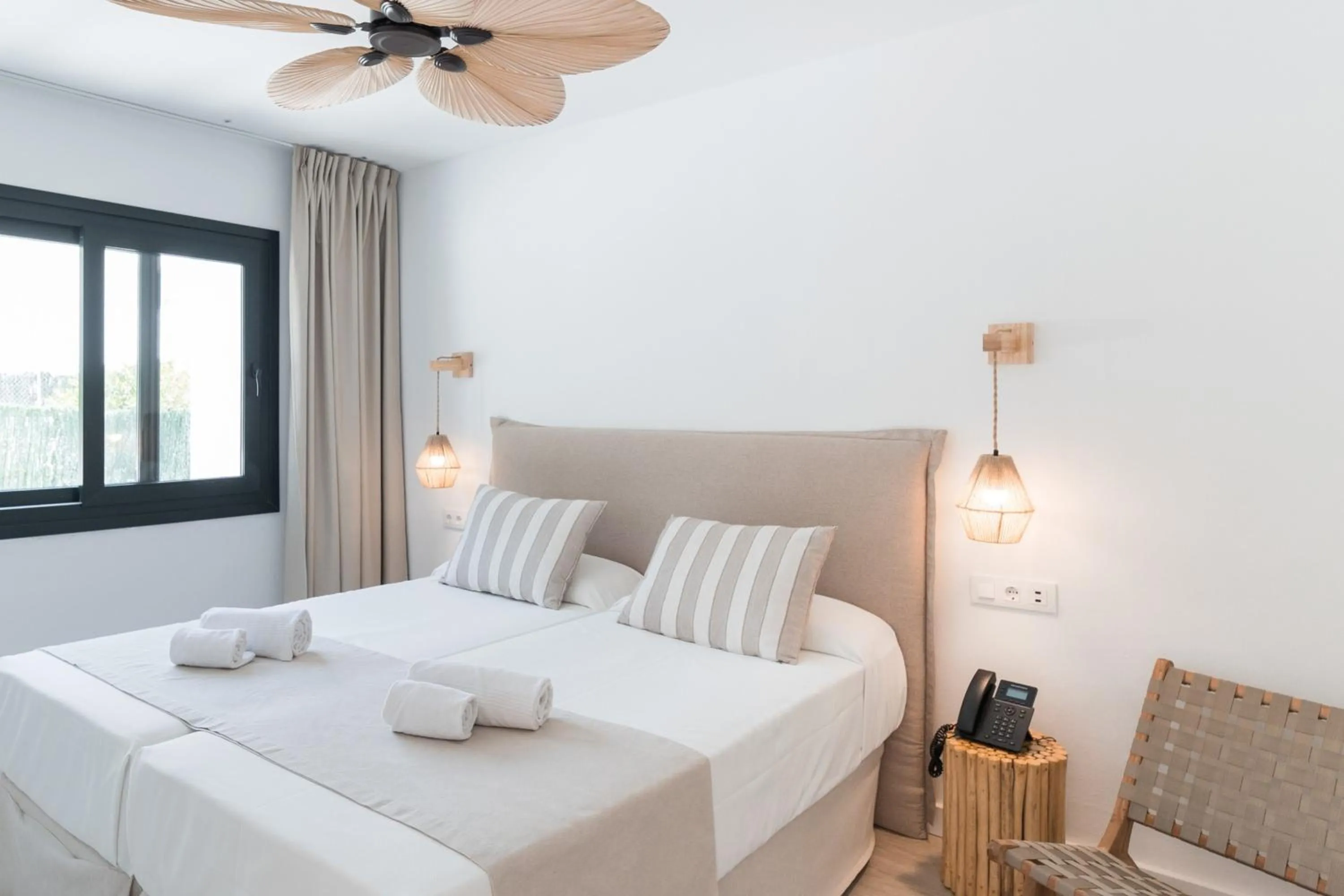 Bed in Beach Club Menorca