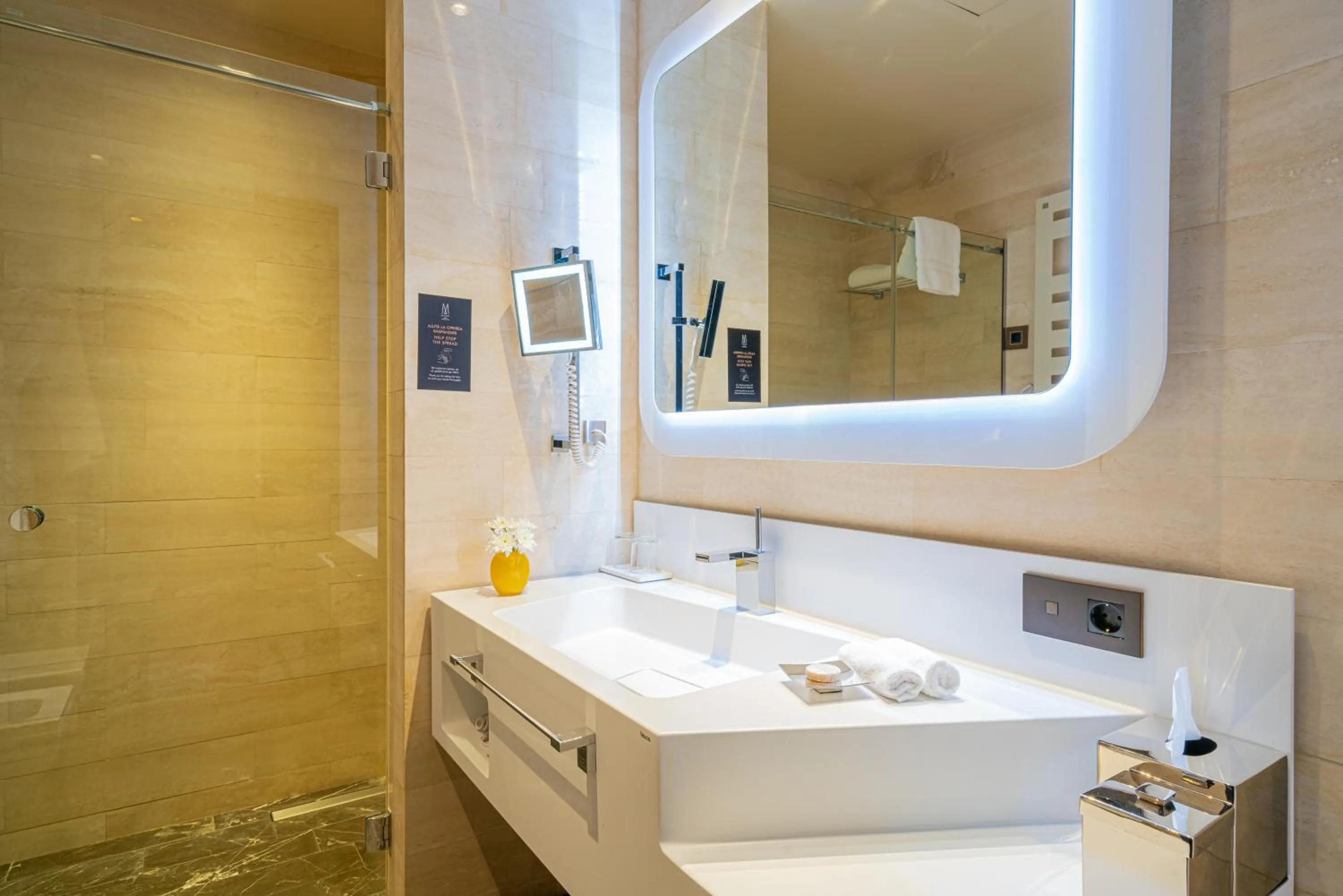 Bathroom in BERDS Hotel Chisinau - MGallery Collection