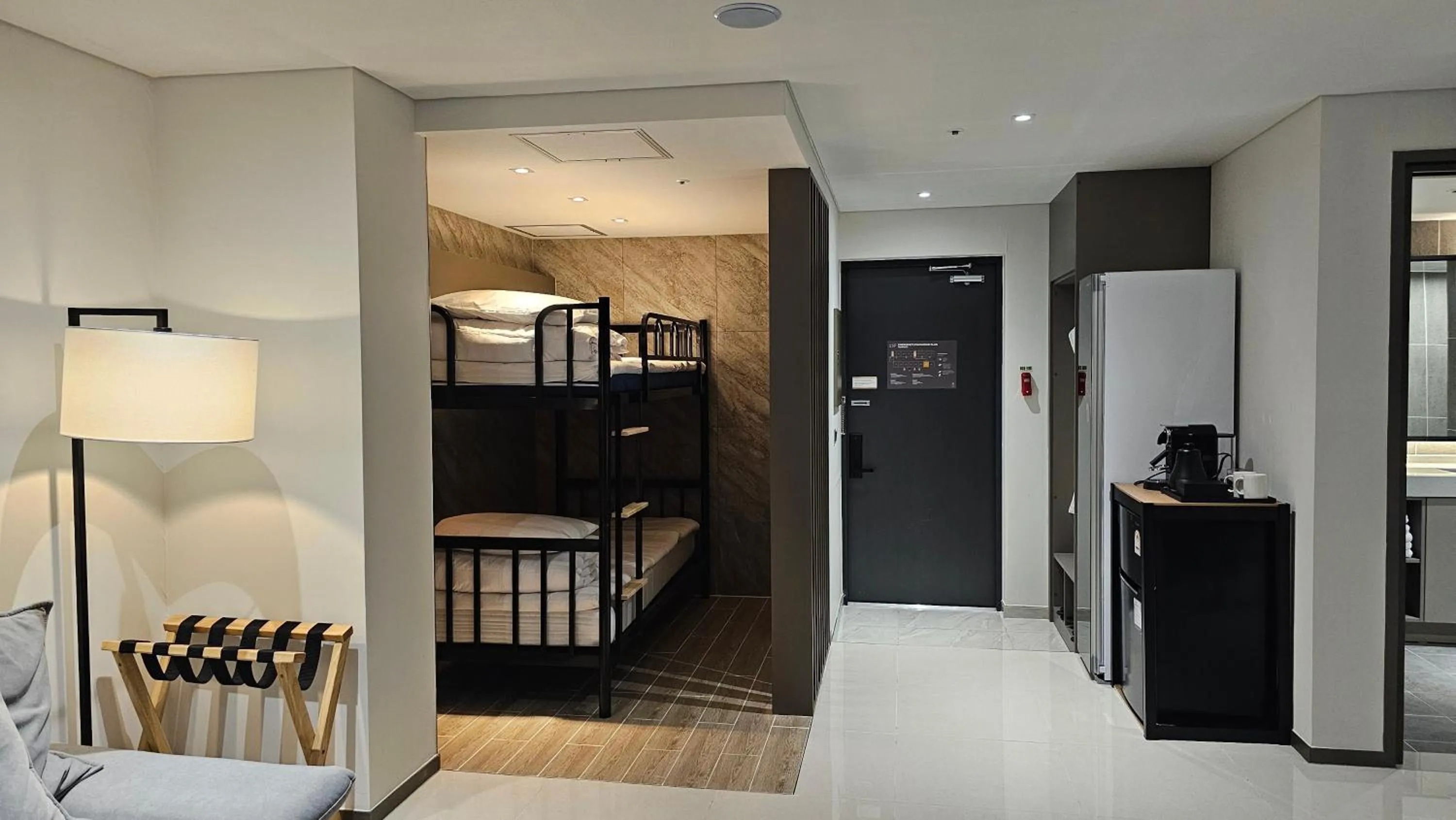 Decorative detail, Bed in Chestertons Gyeongju