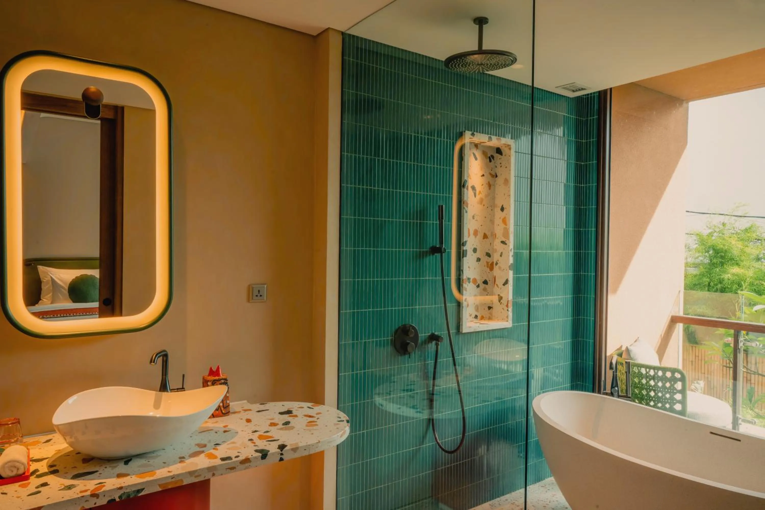 Bathroom in Noema Resort Pererenan