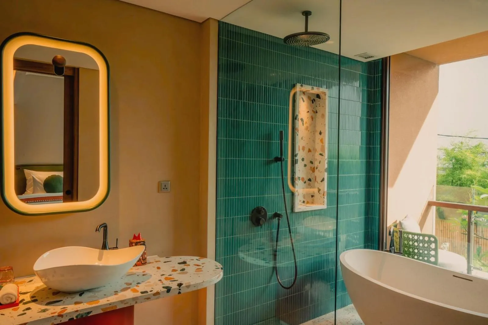 Bathroom in Noema Resort Pererenan