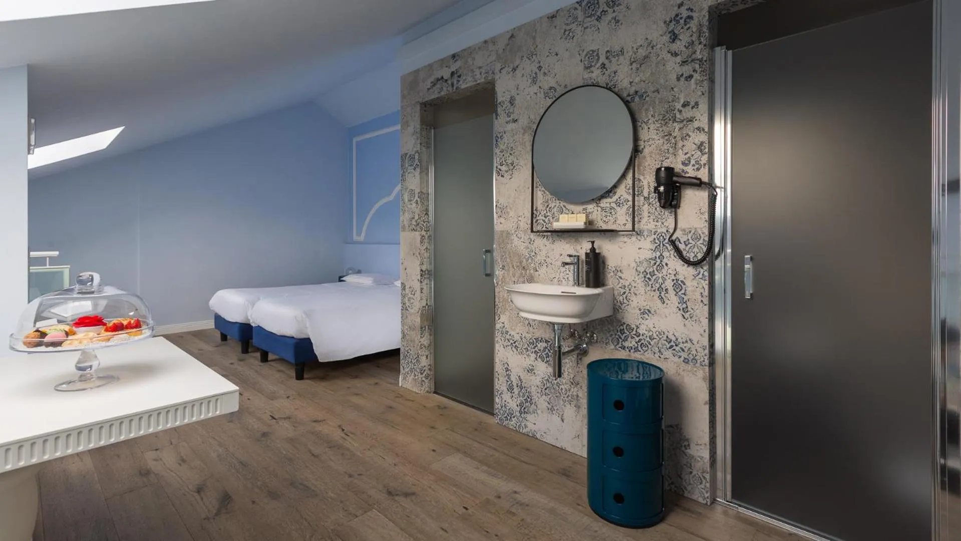 Bed in Grand Hotel Menaggio