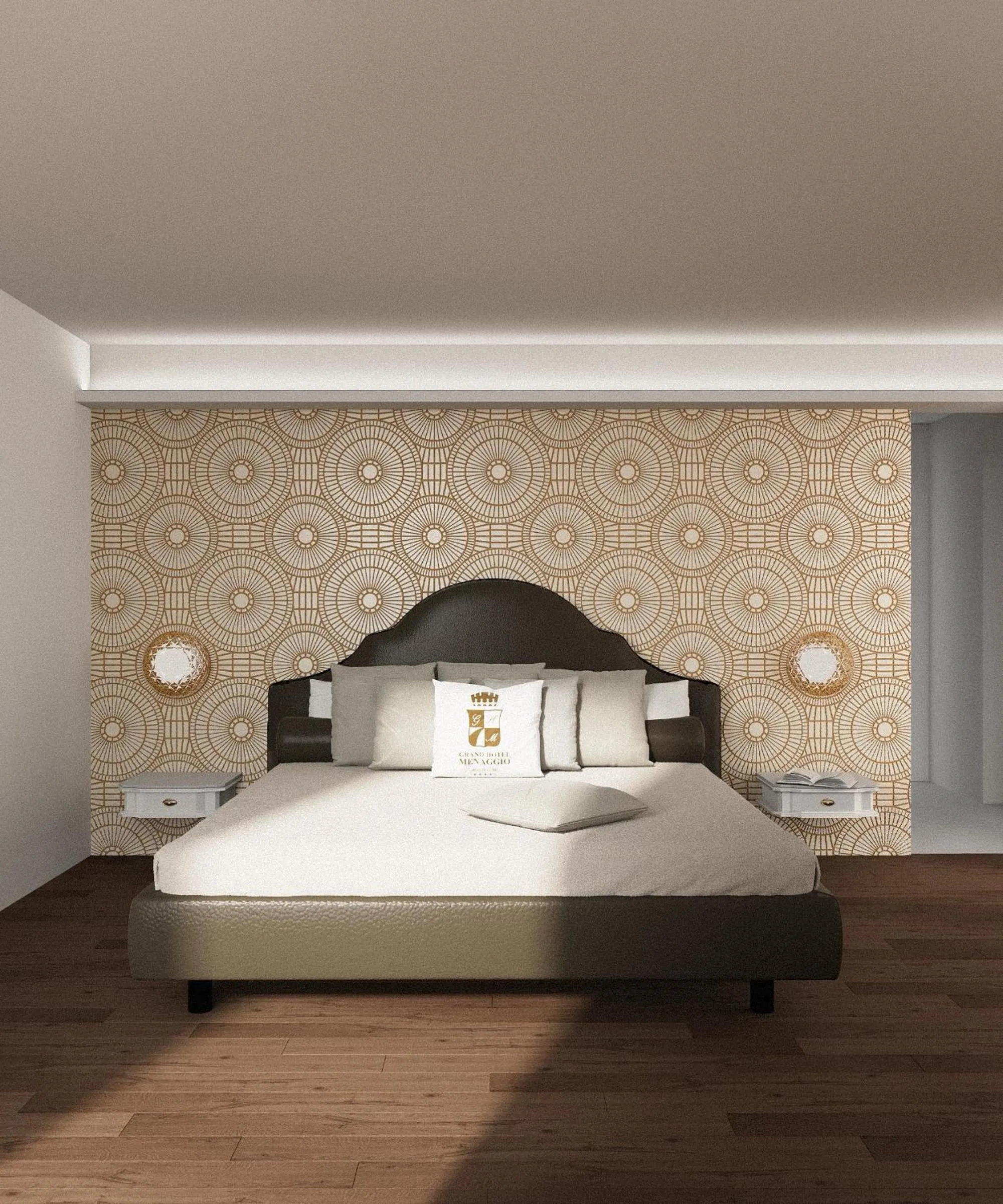 Bed in Grand Hotel Menaggio