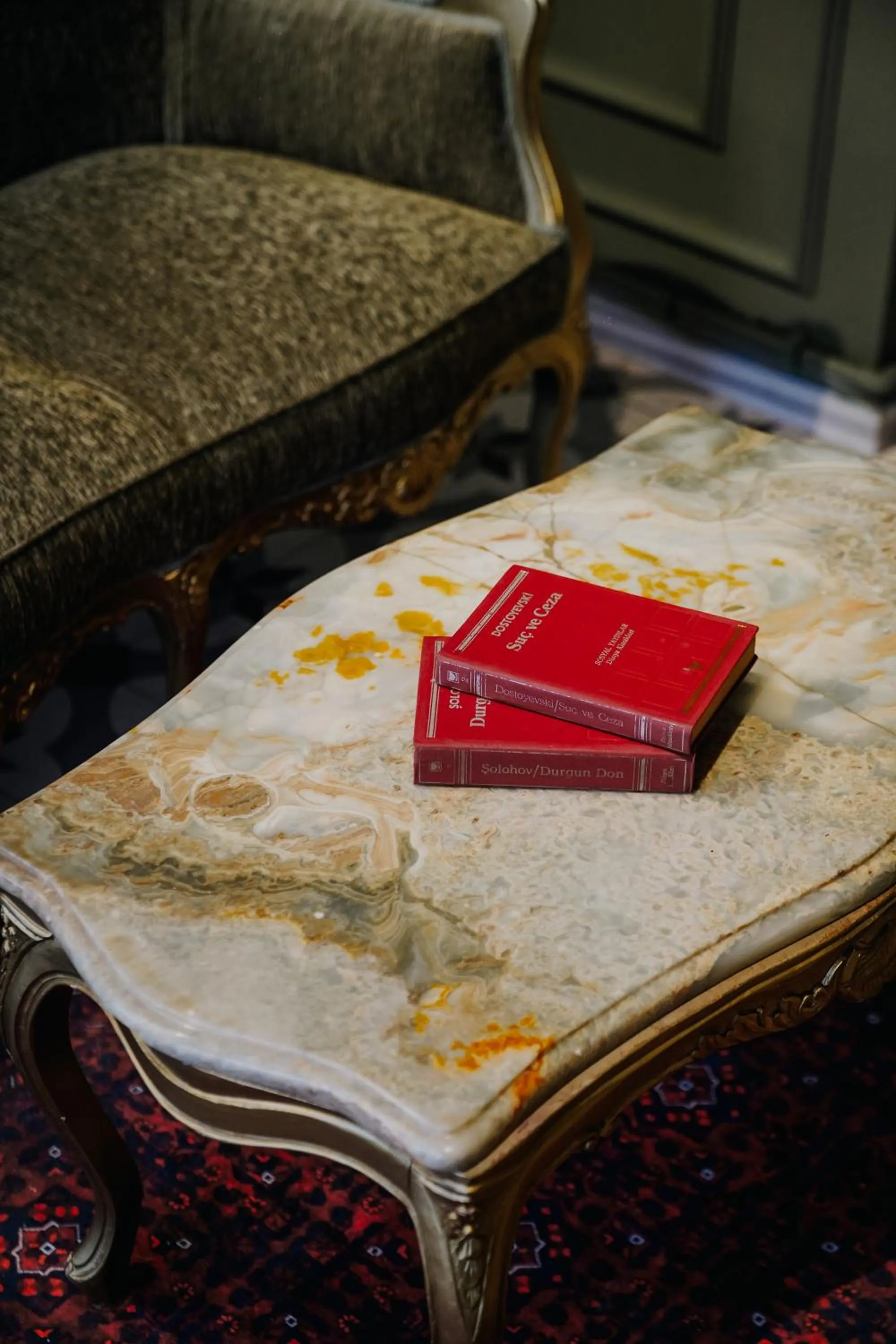 Library in Leila Mansion Hotel