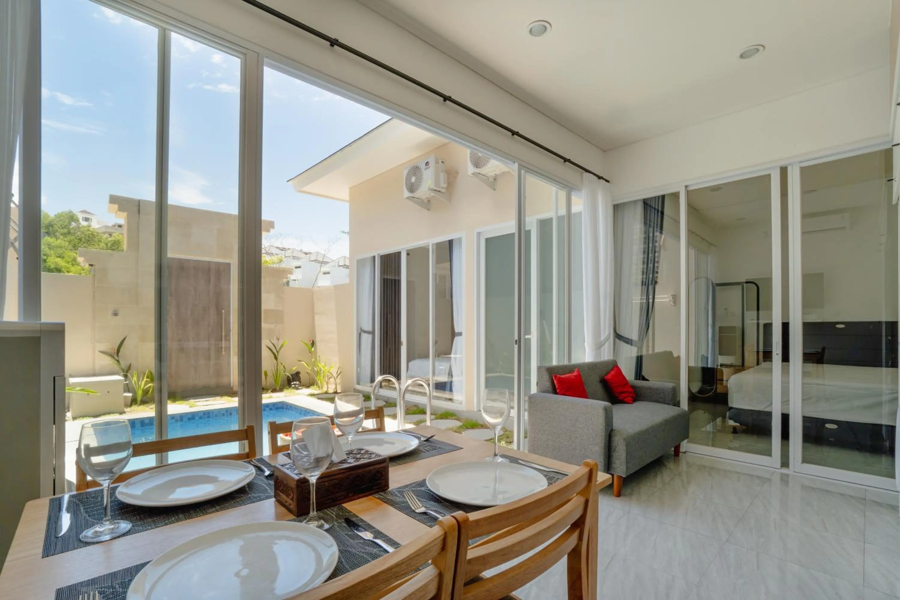 Living room in Otia Villa Nusa Dua by Premier Hospitality Asia