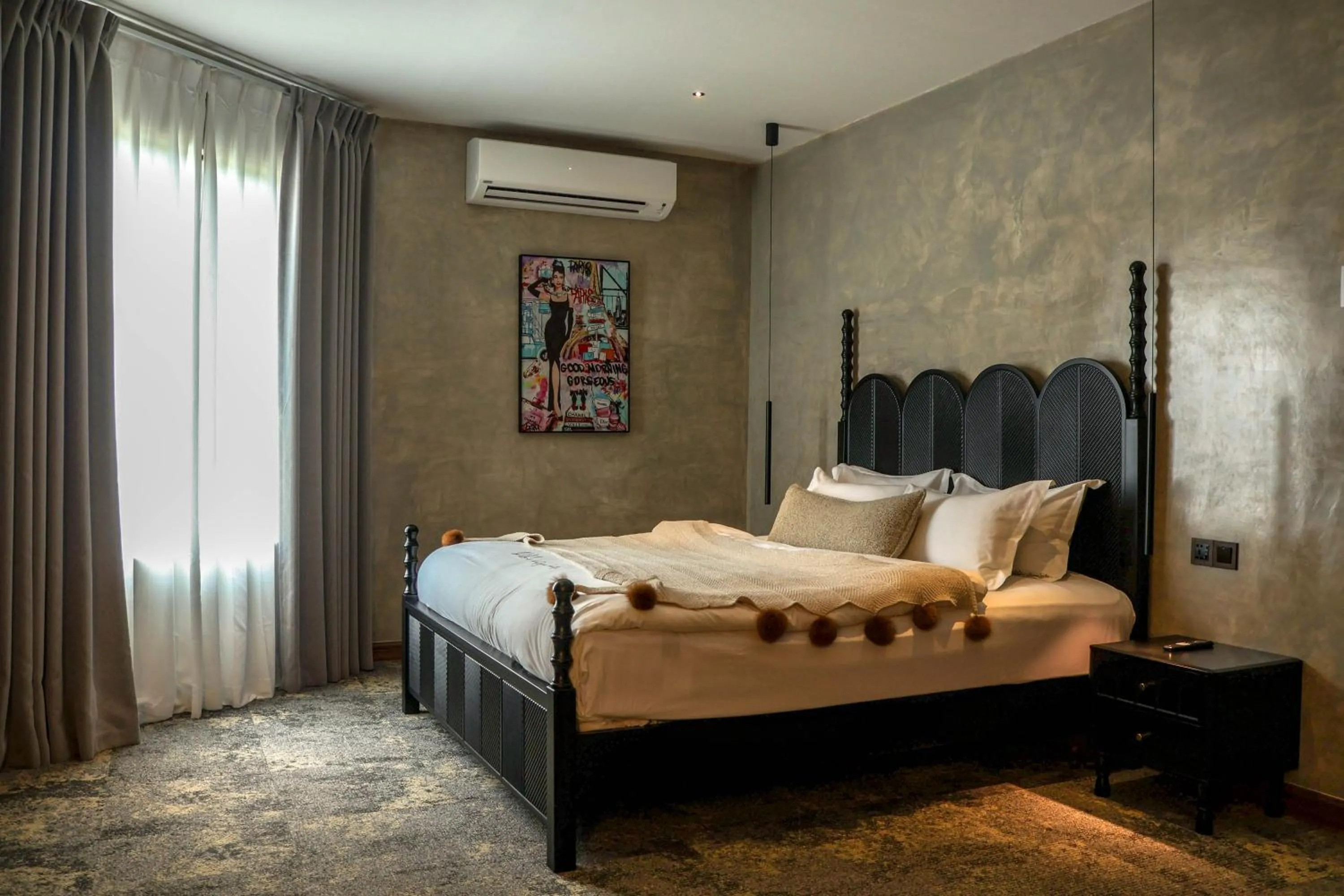 Bed in BaBa Boutique House Langkawi