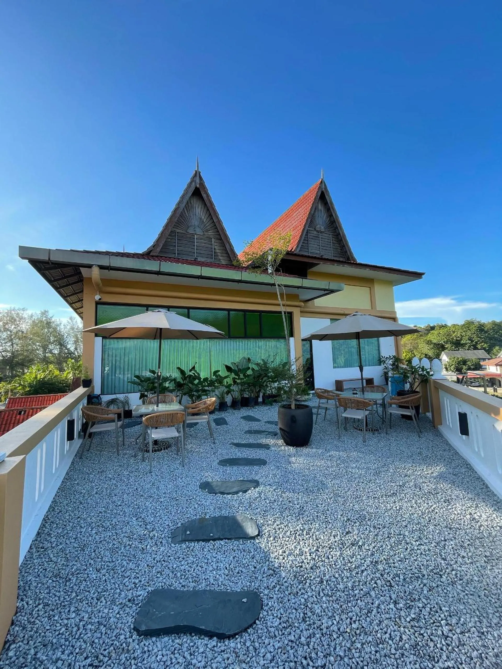 Patio in BaBa Boutique House Langkawi