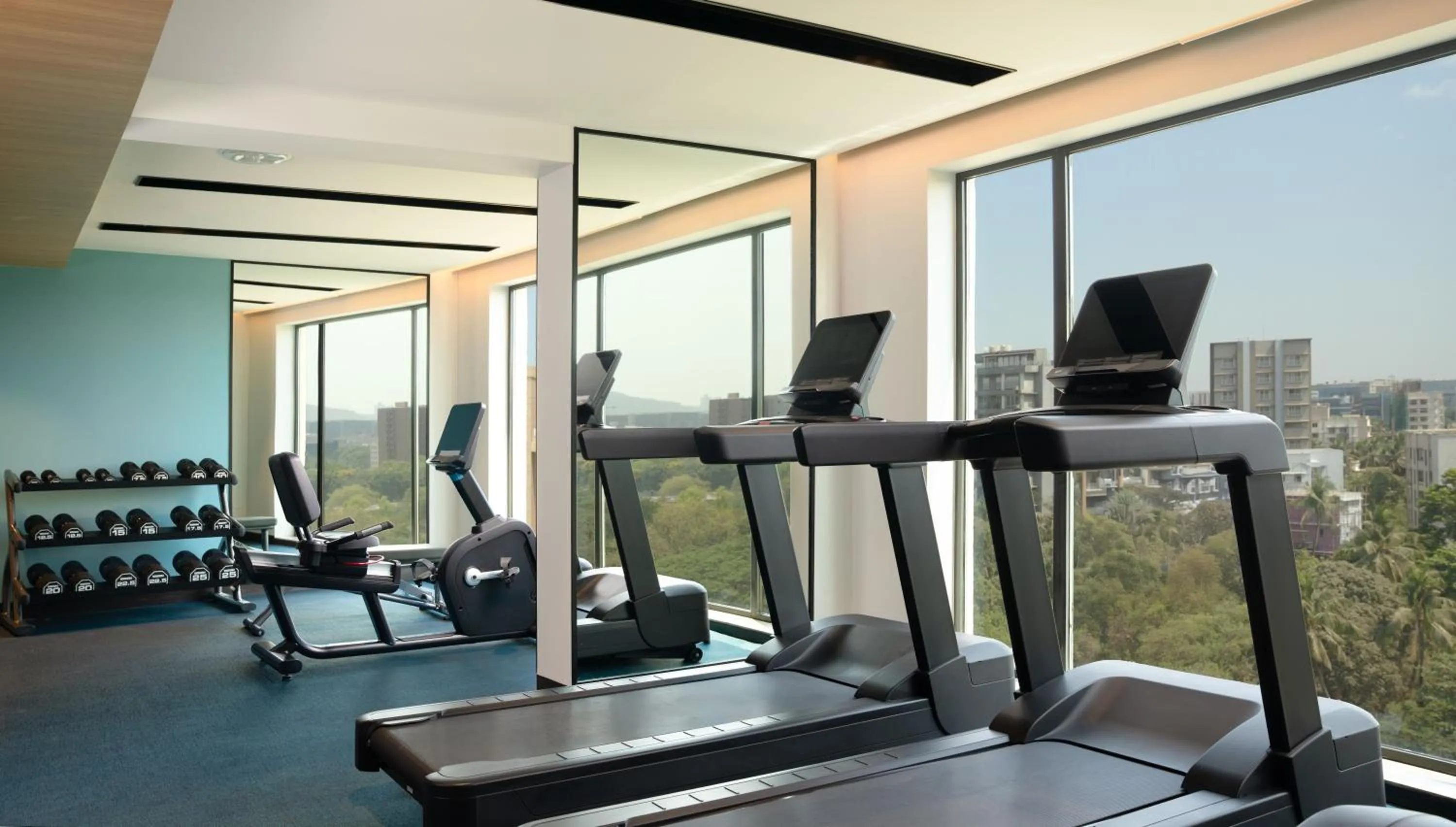 Fitness centre/facilities in Hilton Garden Inn Mumbai International Airport