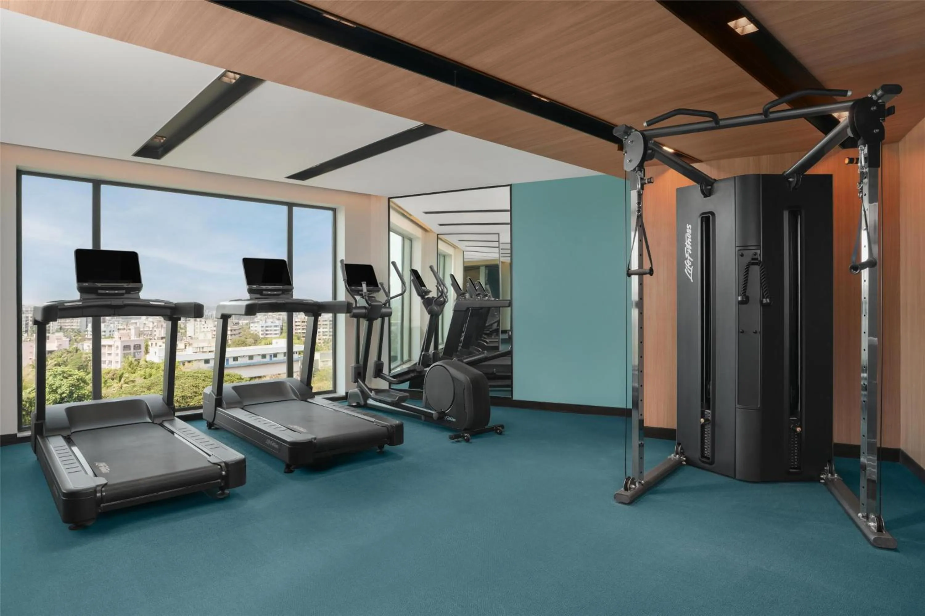 Fitness centre/facilities in Hilton Garden Inn Mumbai International Airport