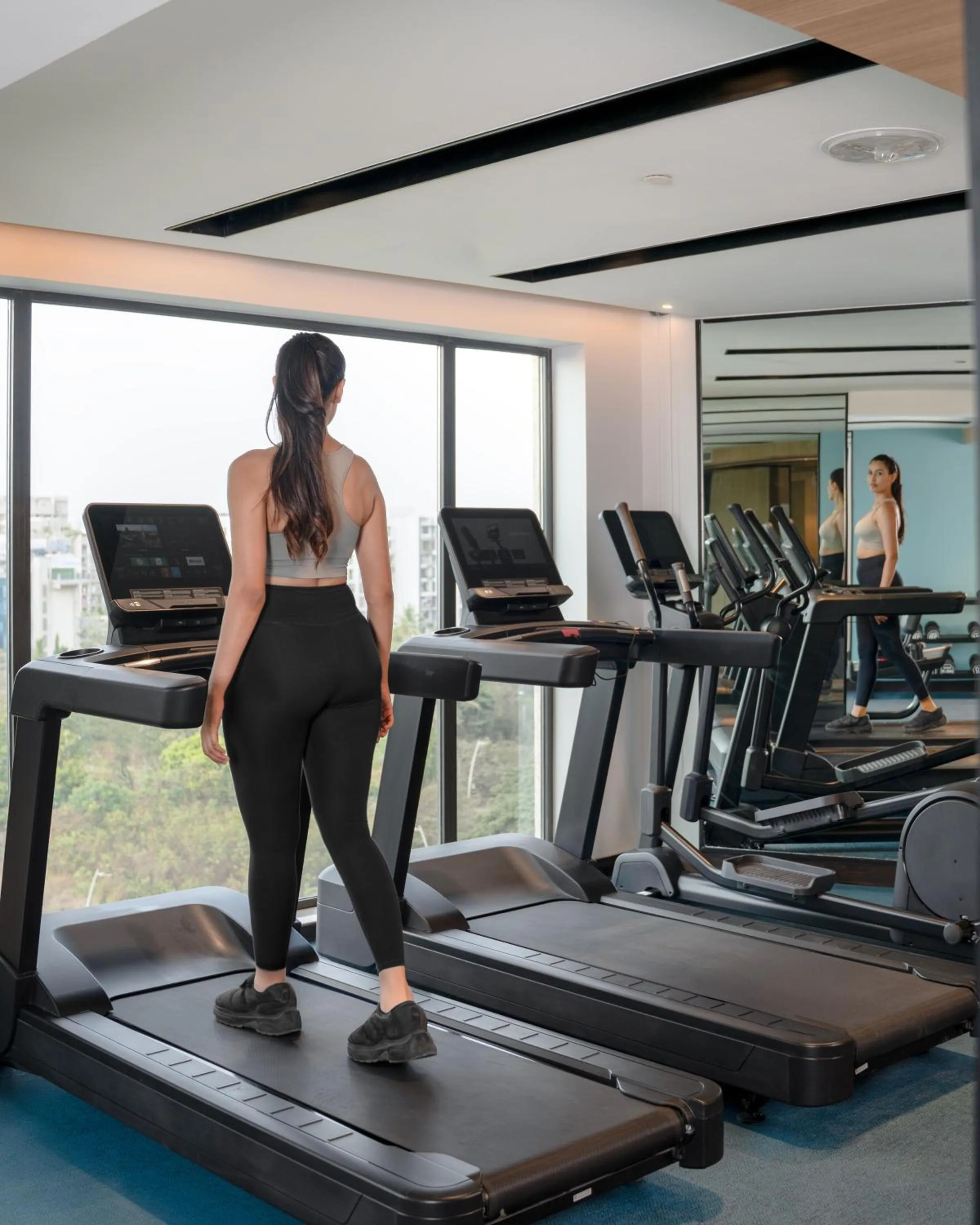 Fitness centre/facilities in Hilton Garden Inn Mumbai International Airport